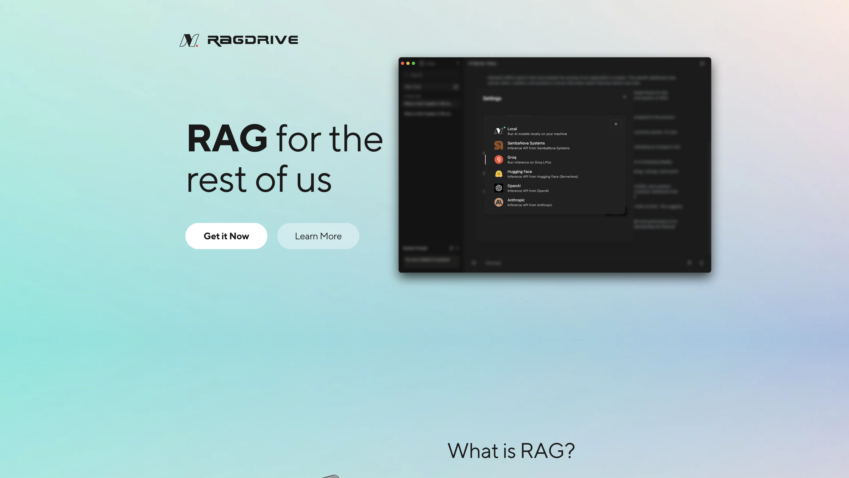 RAGDrive