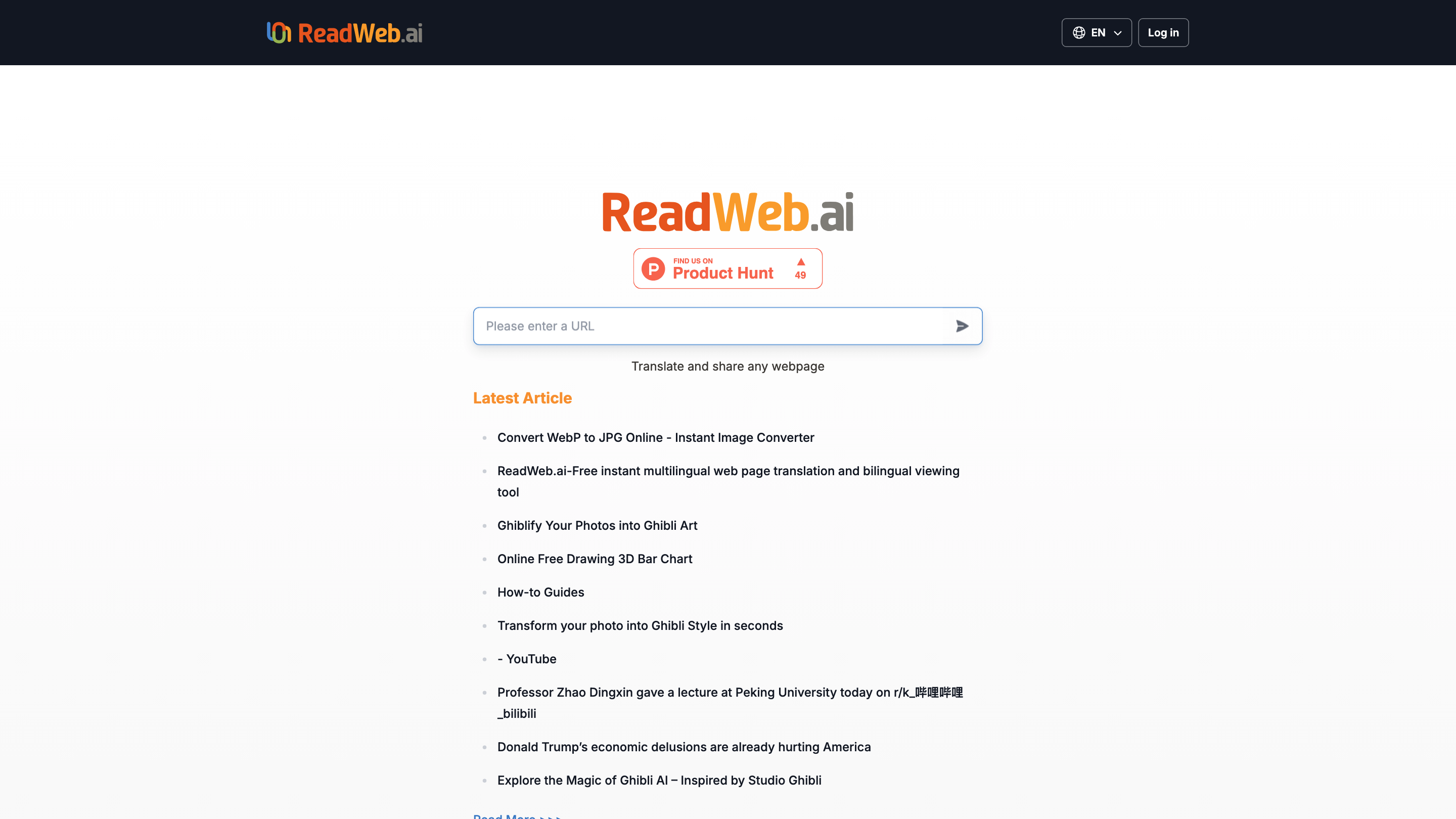 ReadWeb.ai