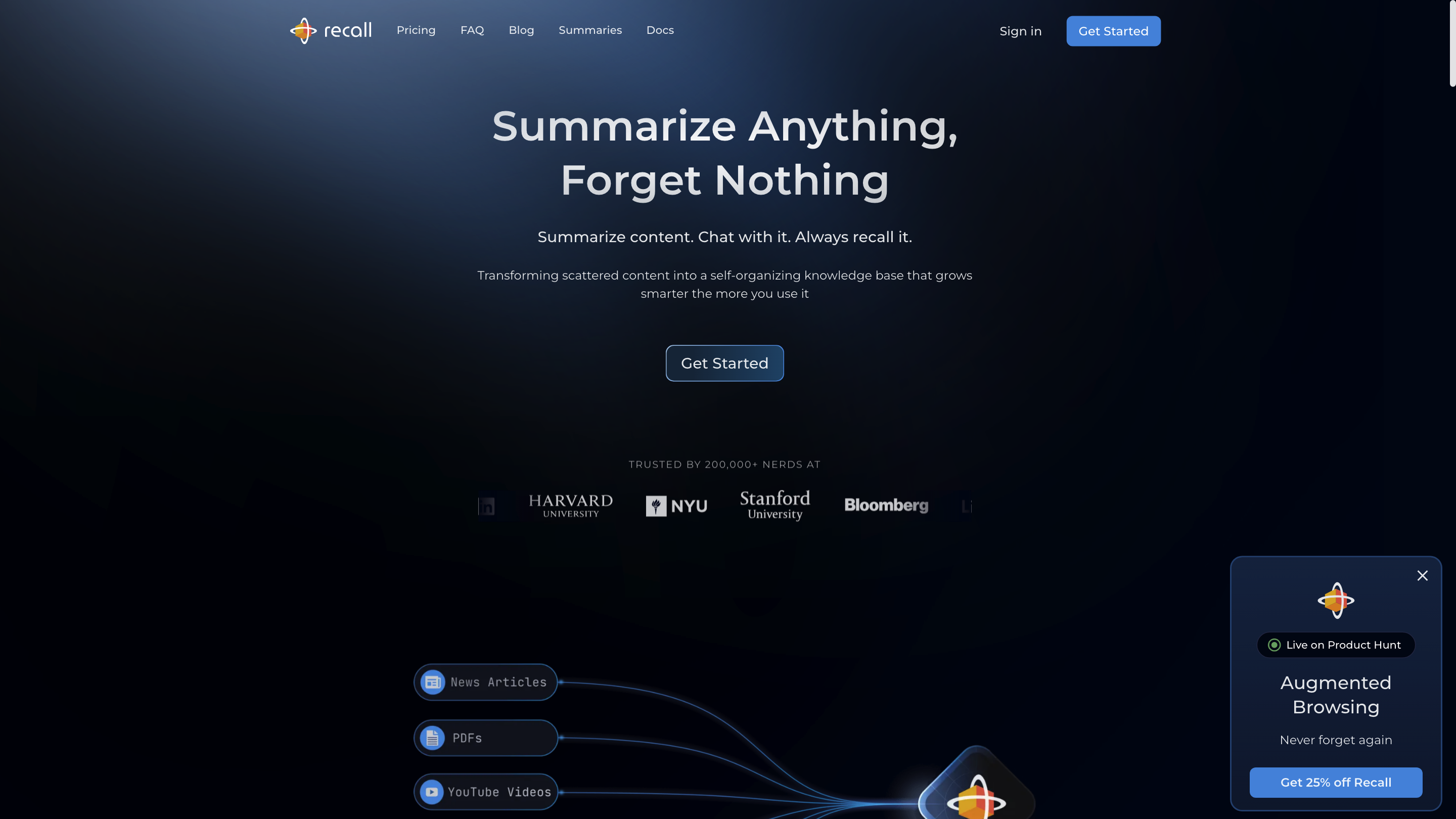 Recall - Your AI-powered knowledge base
