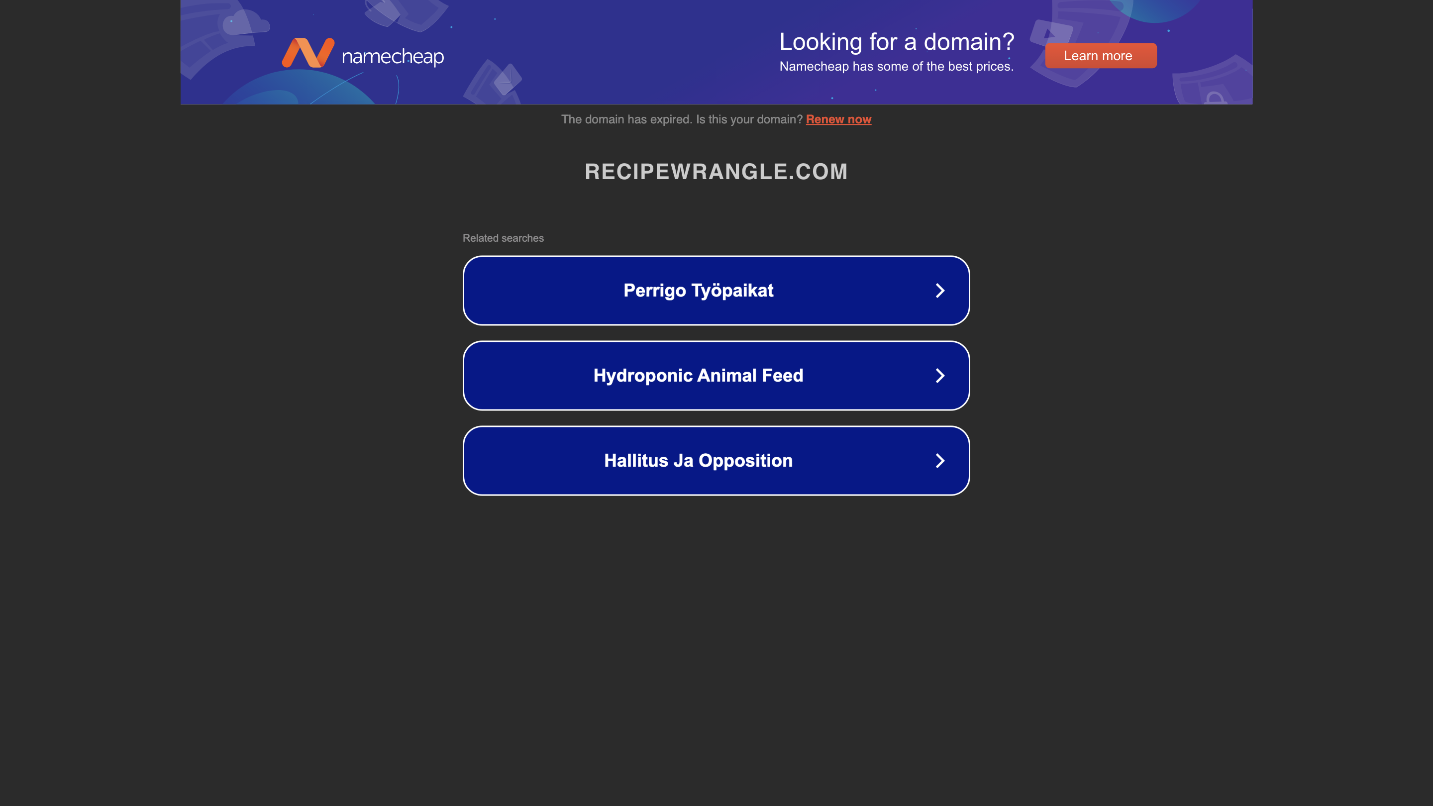 RecipeWrangle