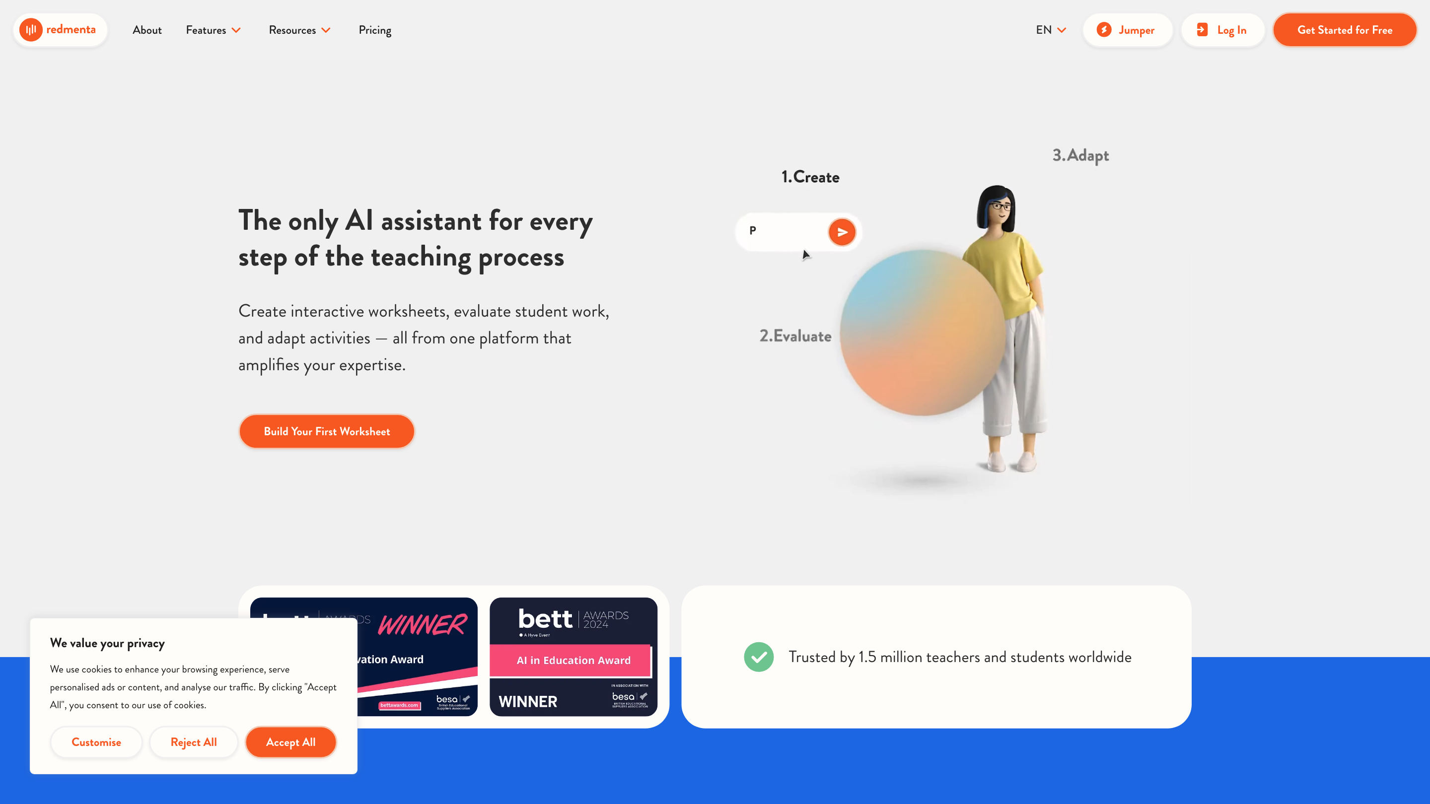 Redmenta - Amazing Worksheets