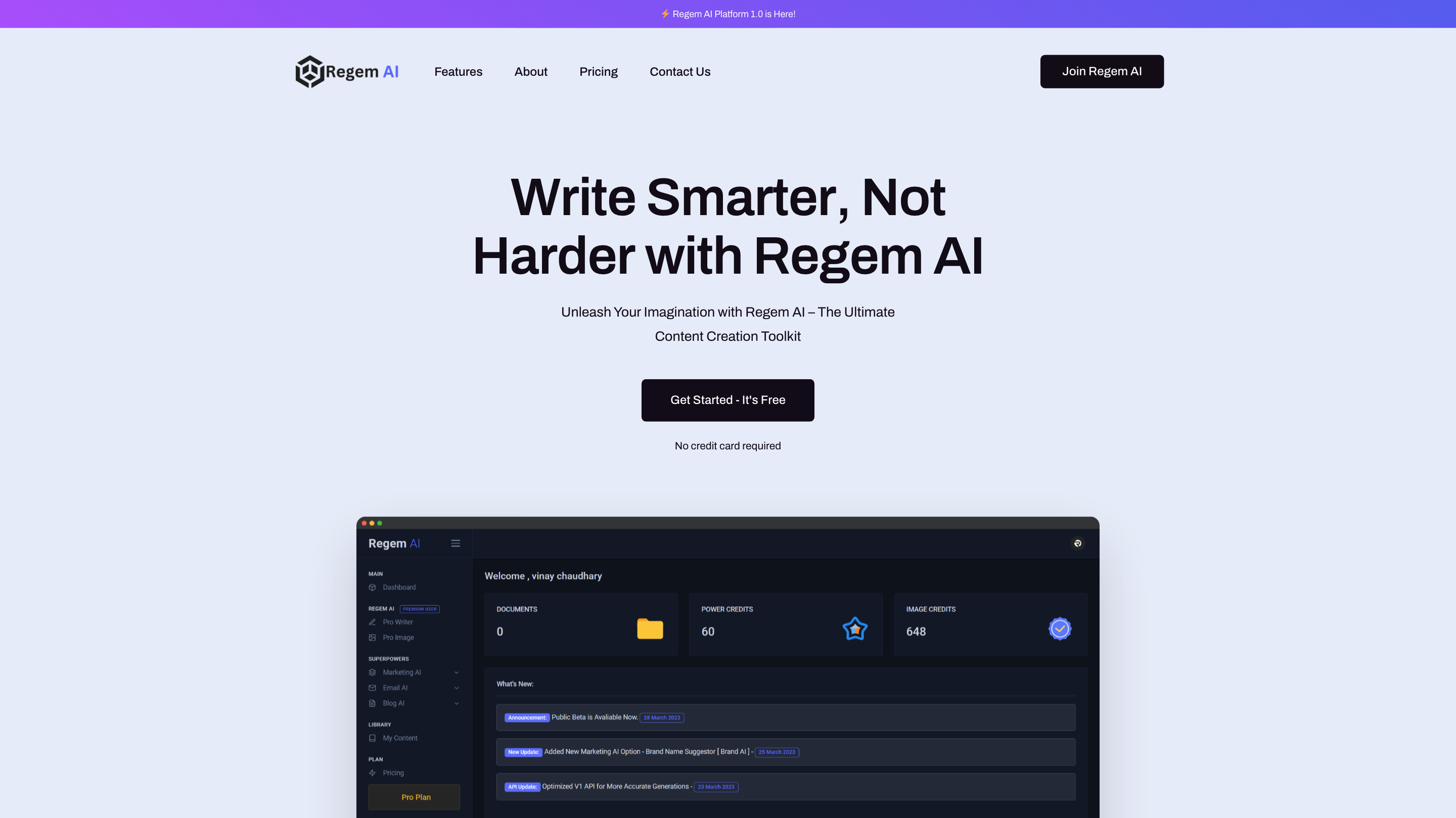 Regem AI Platform