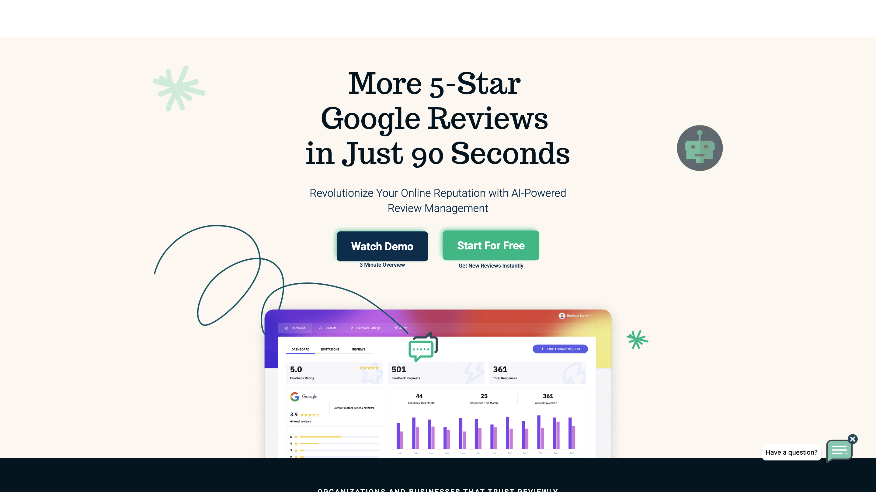Reviewly | Skyrocket Your Google Reviews With AI