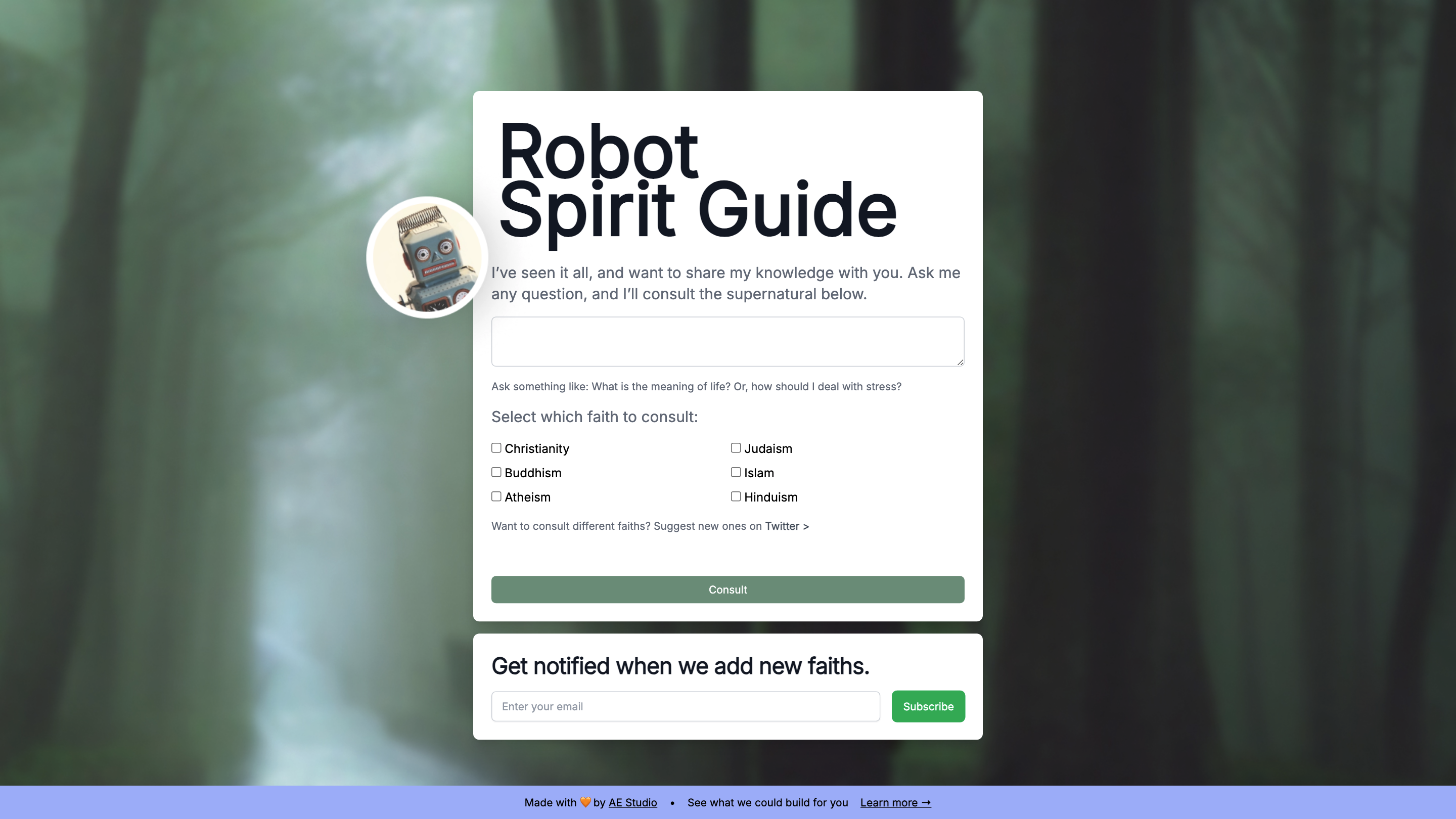 Robot Spirit Guide
