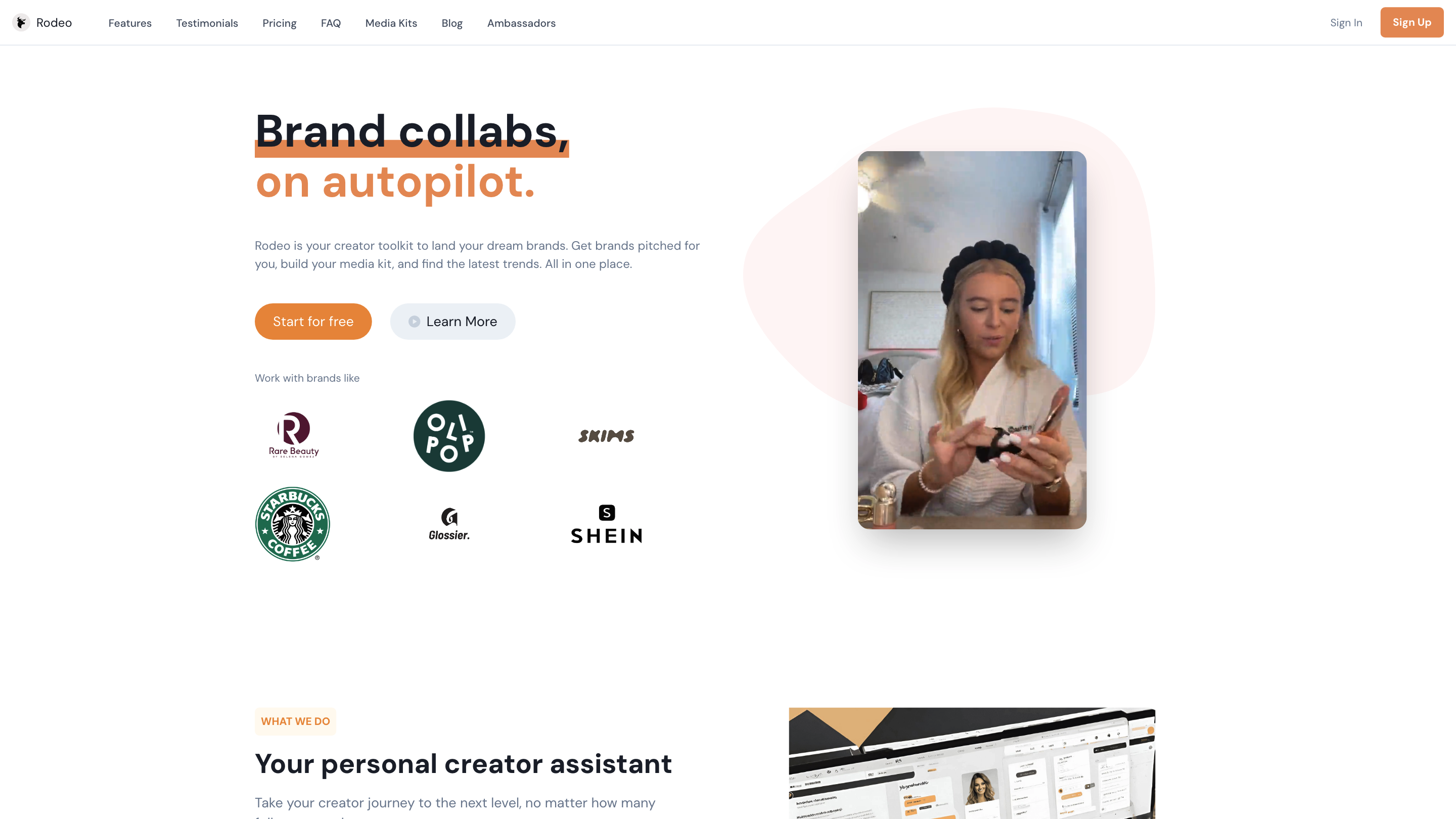 Rodeo - Your Creator Assistant
