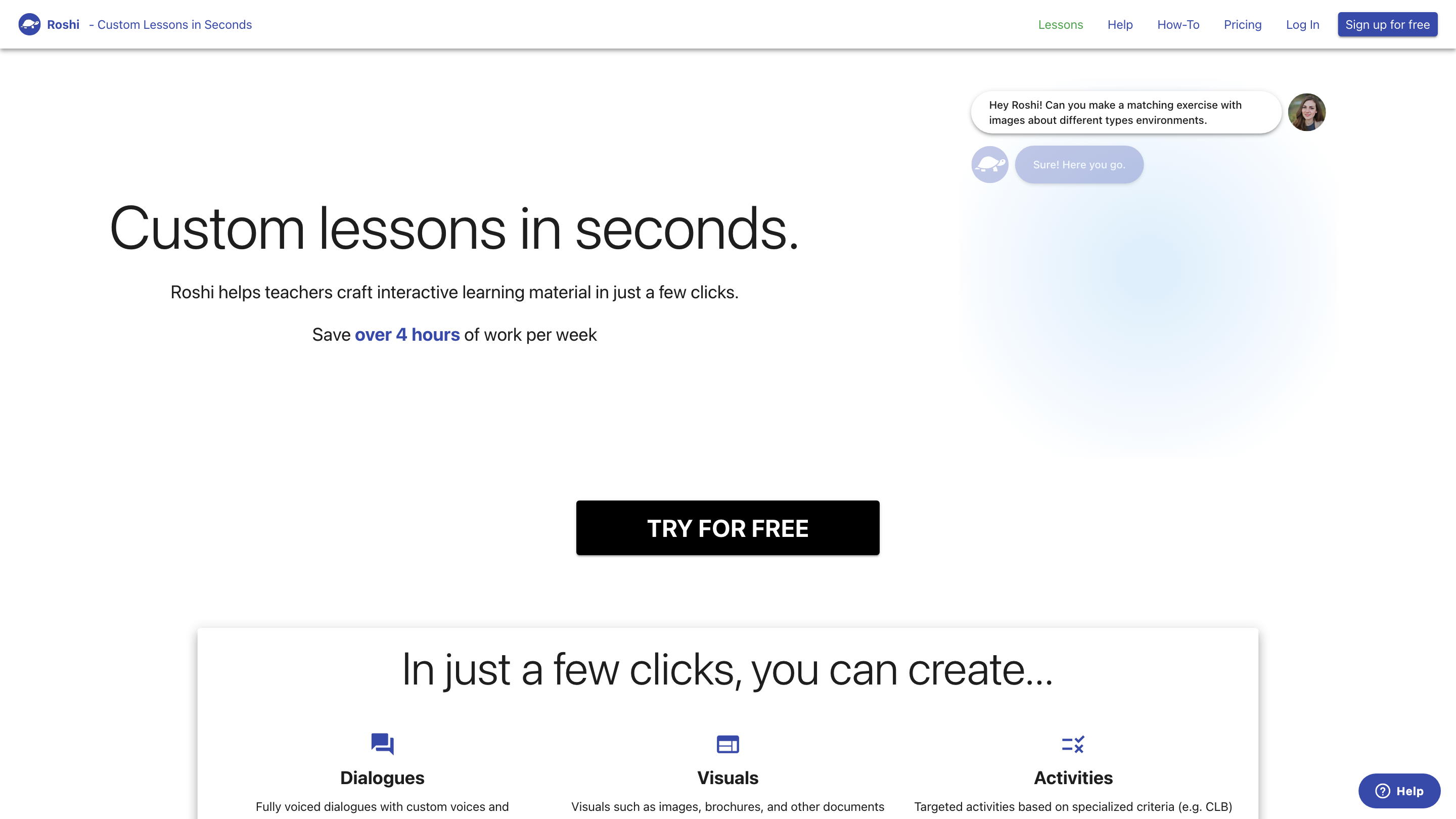 Roshi - Lessons in 1 Click