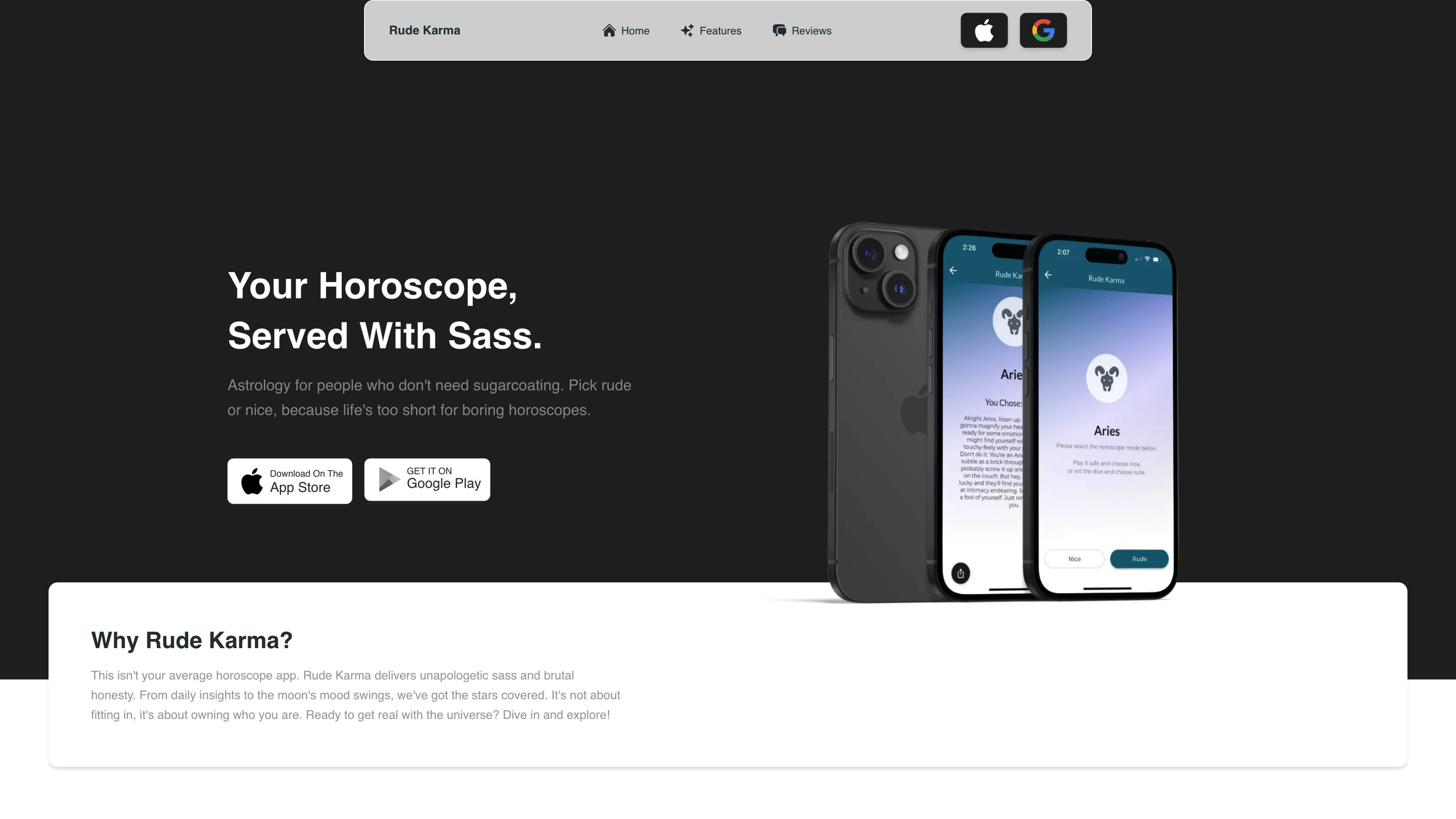 Rude Karma - Astrology