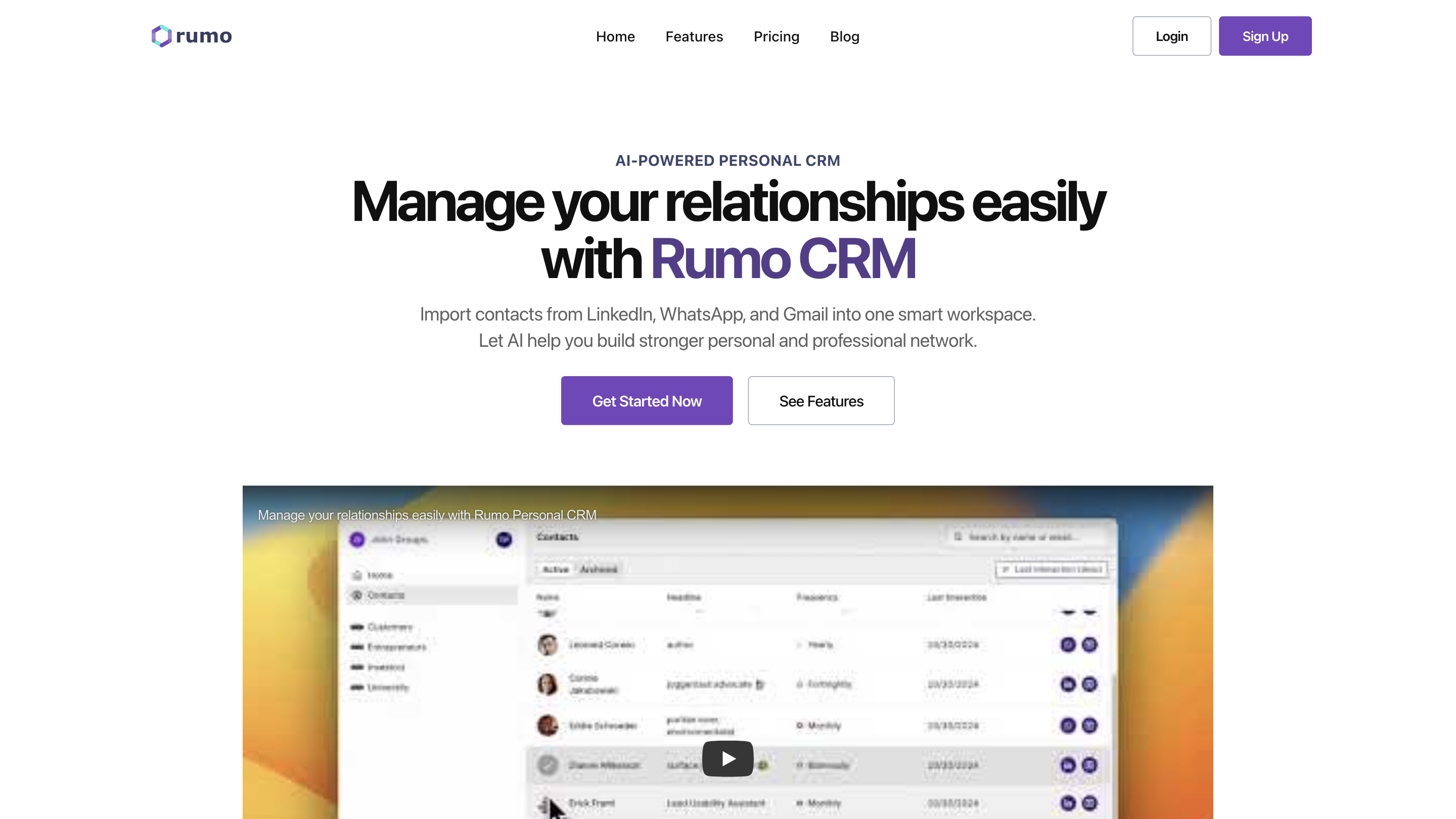 Rumo CRM