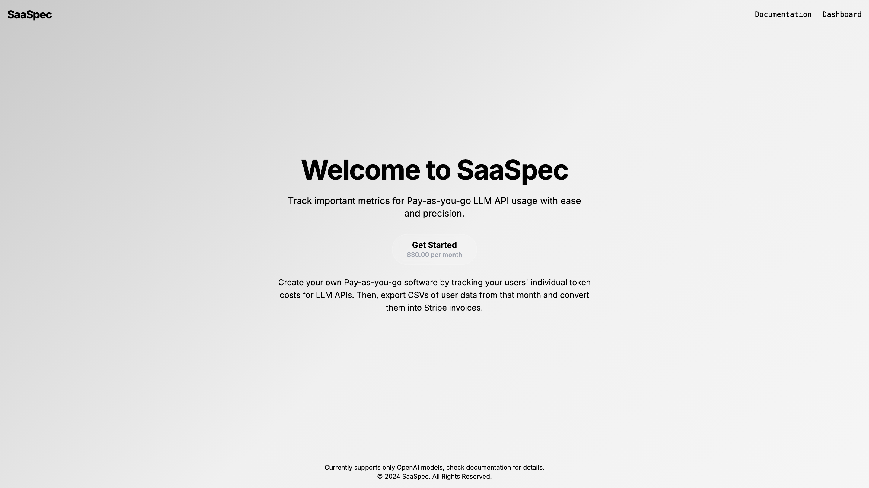 SaaSpec