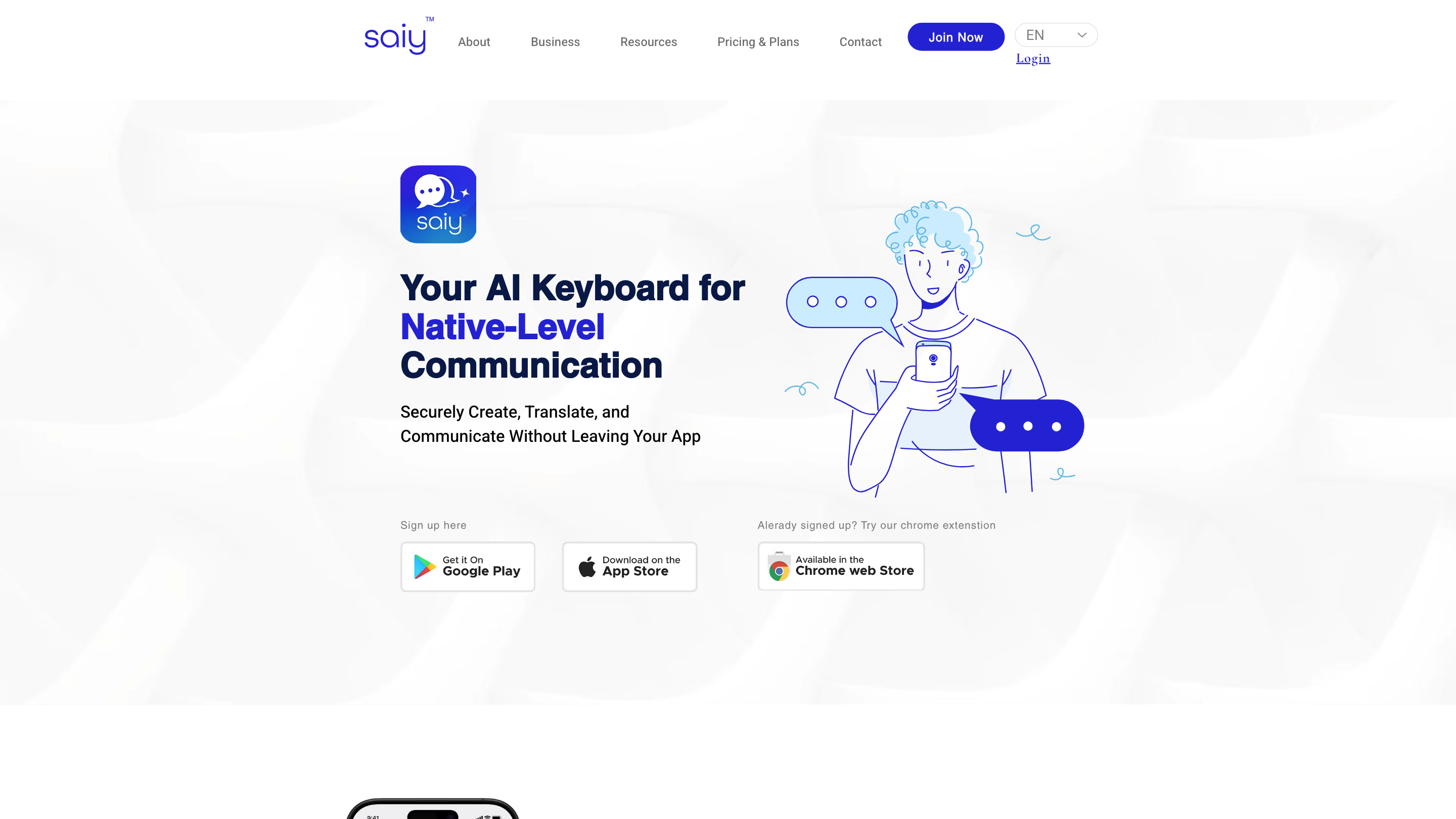 SAiY Generative AI Keyboard