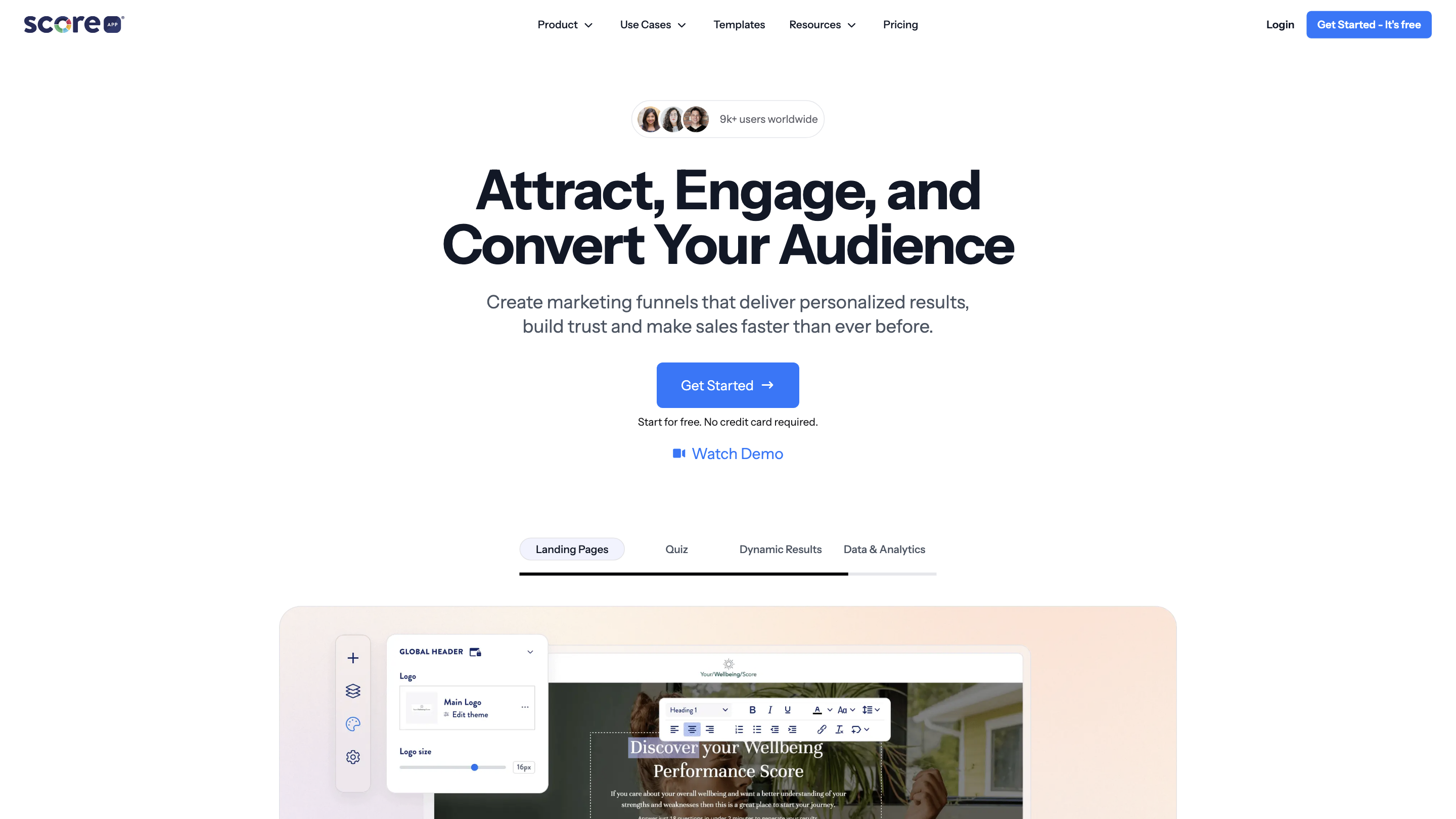 ScoreApp: Advanced Quiz Funnel Marketing | Quiz Software