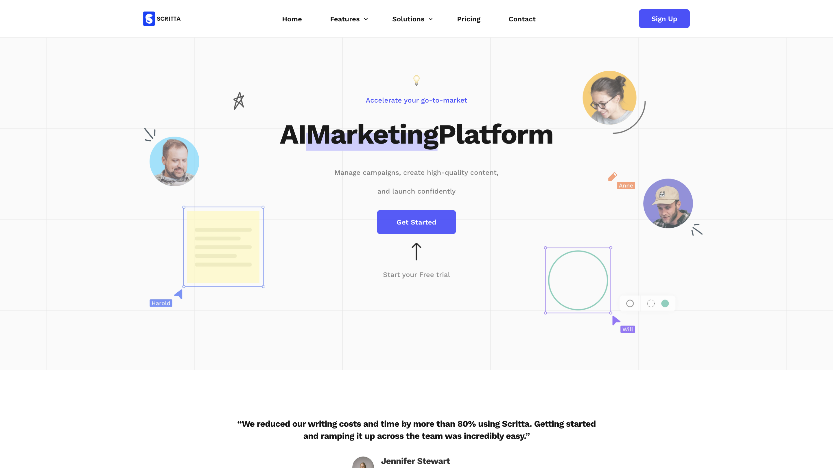Scritta – AI Marketing Platform
