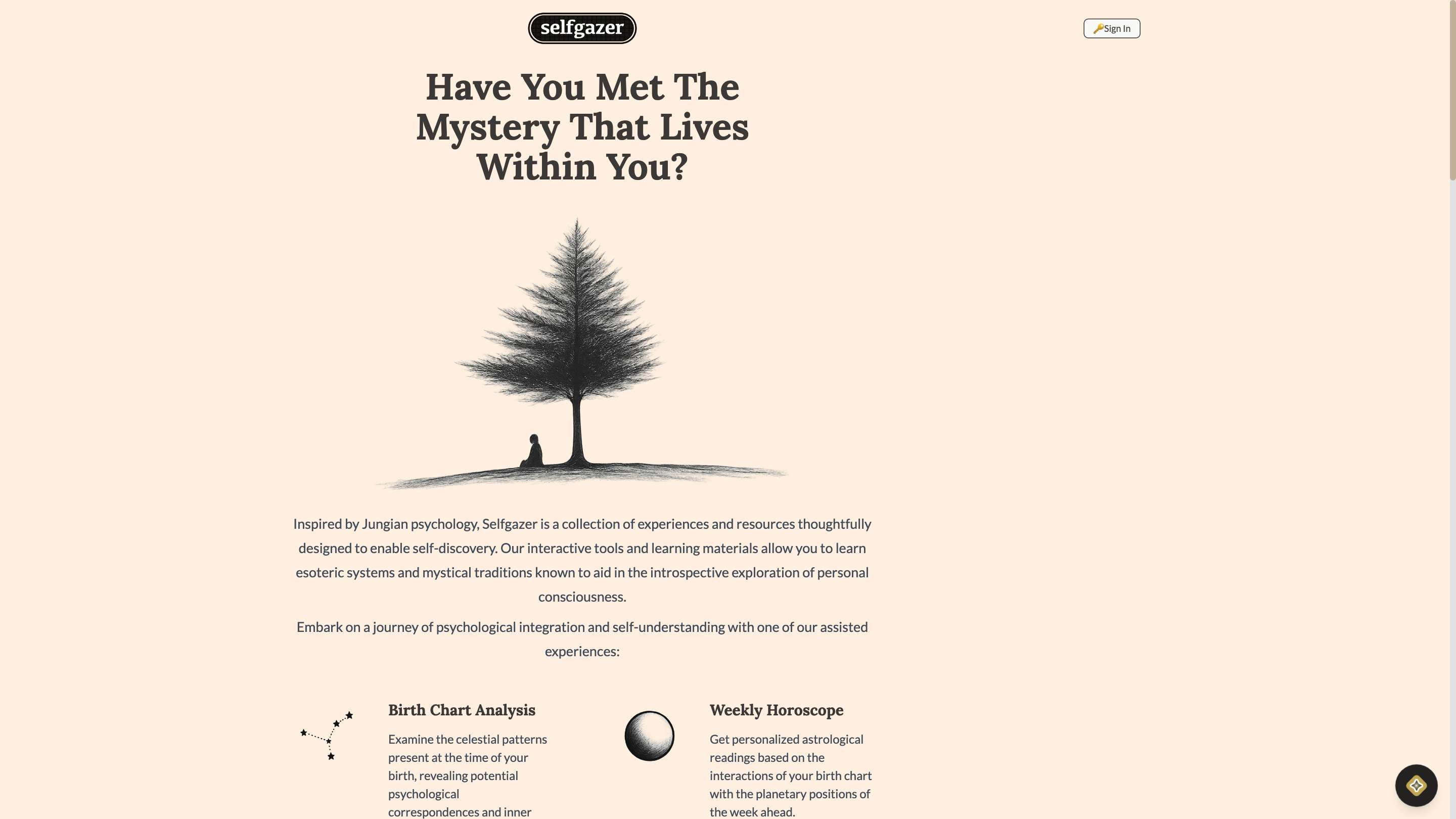 Selfgazer - Psychological Tarot Readings and Self-Exploration