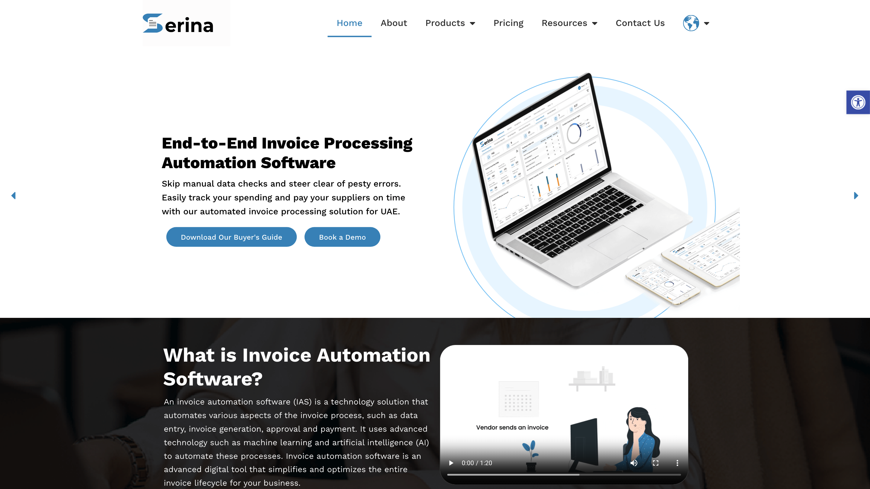 Serina - Automate Invoice Processing