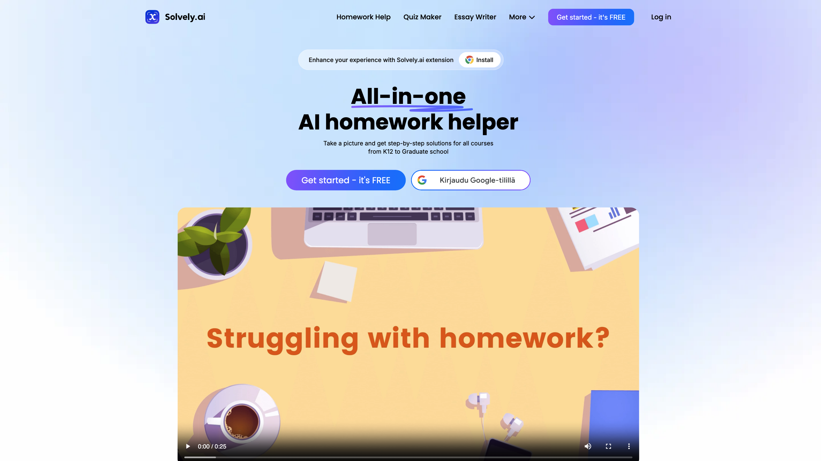 Solvely - Take a Picture Math Solver Online