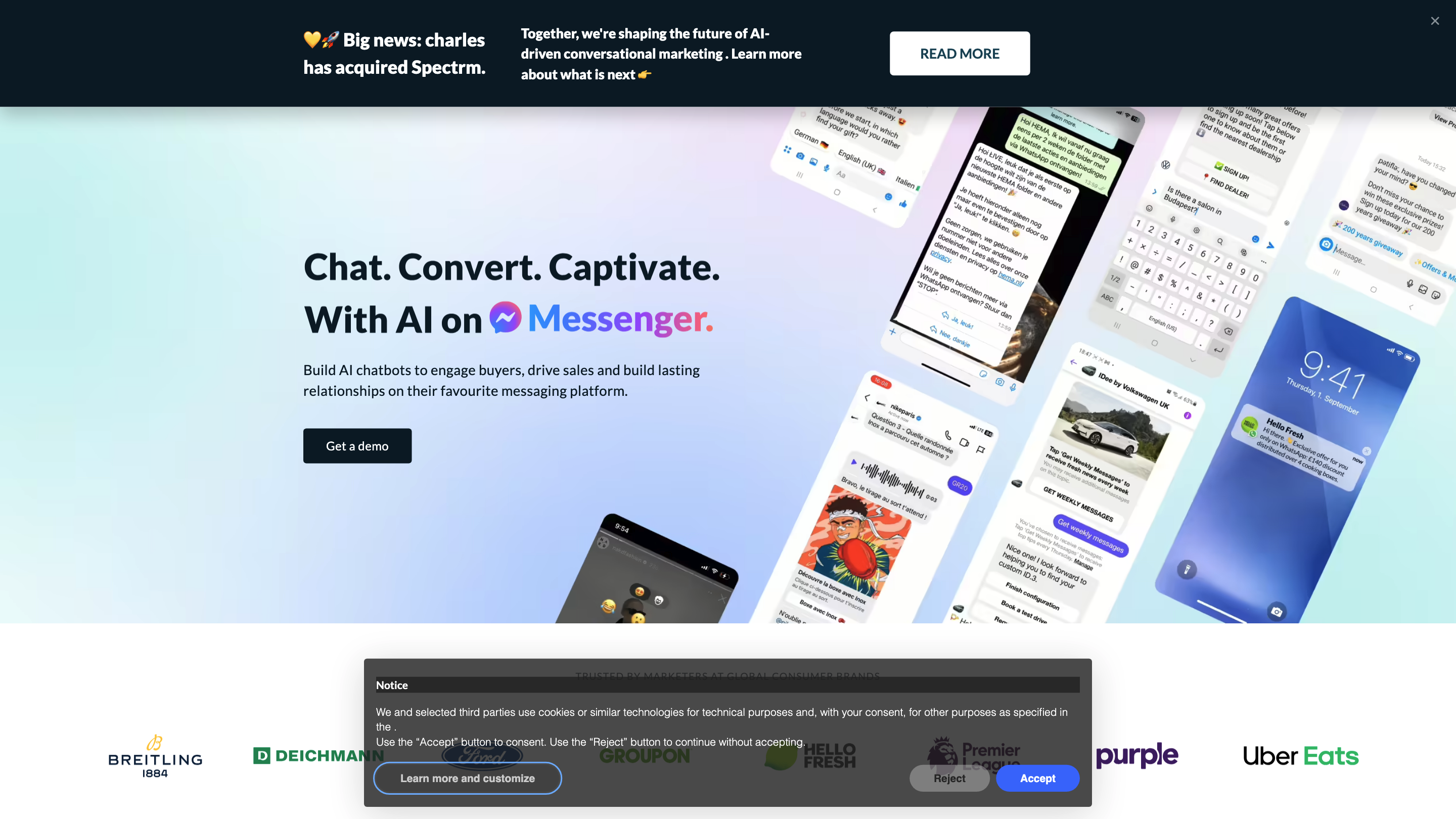 Spectrm Conversational Marketing Automation Platform