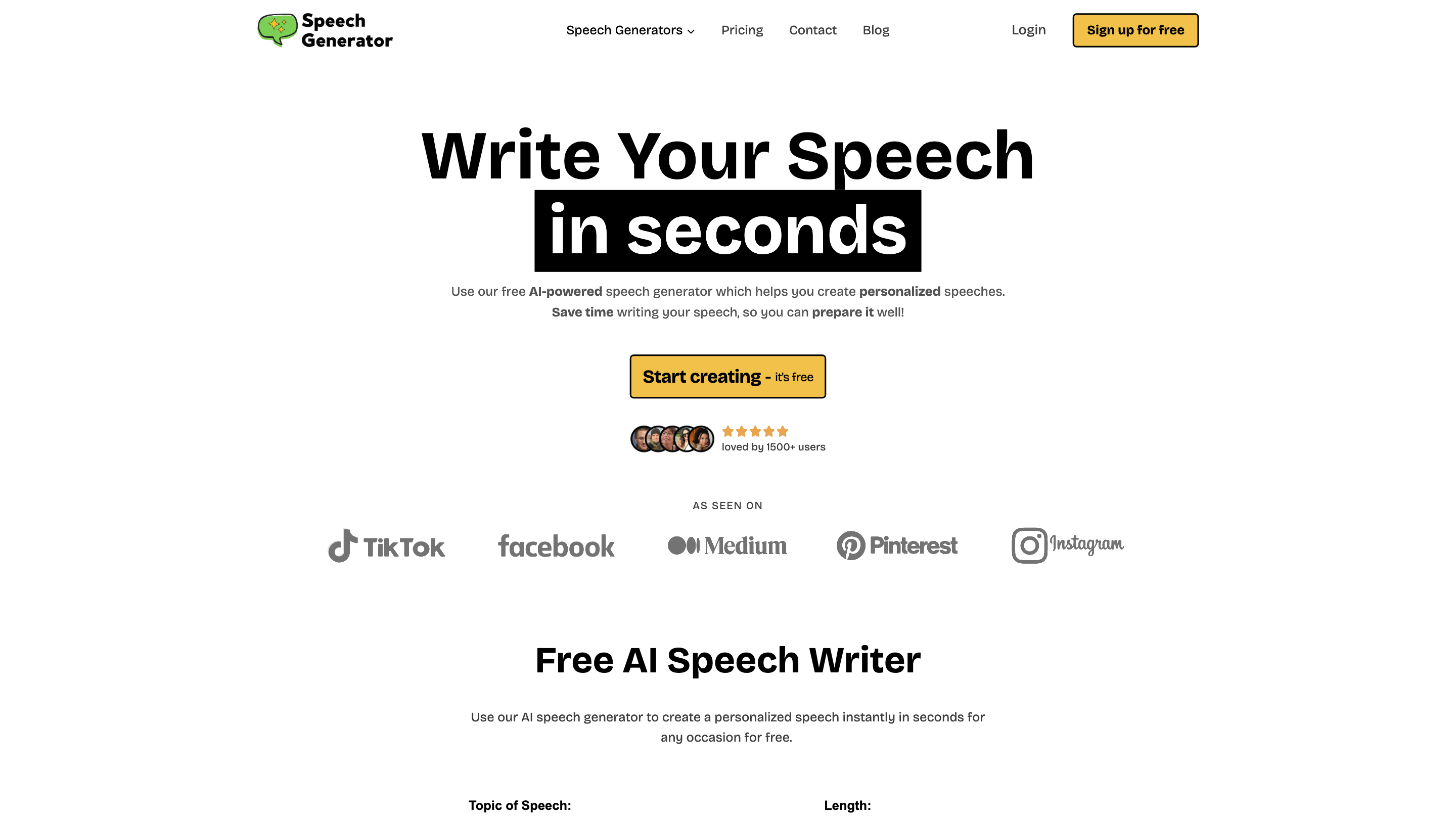 SpeechGeneratorAI