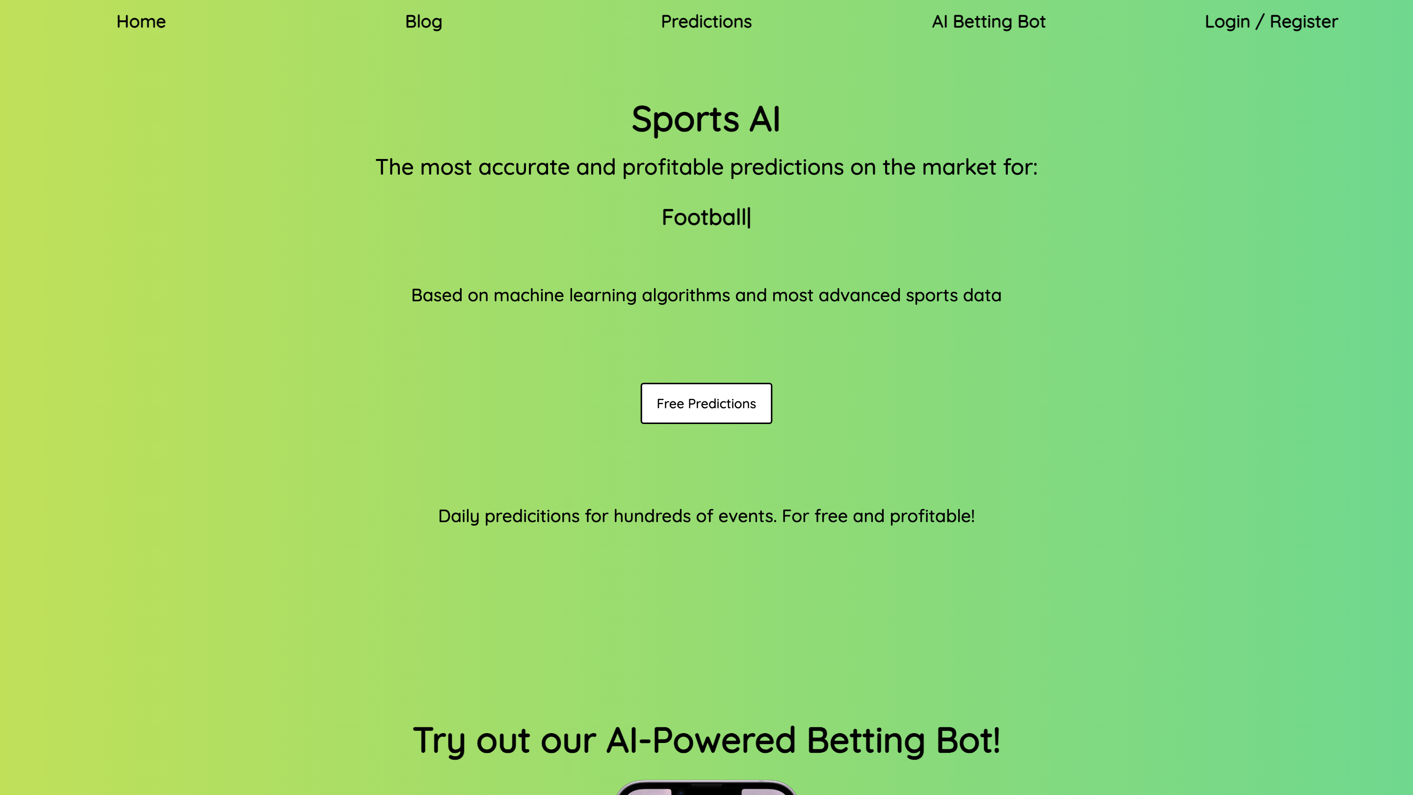 Sports AI