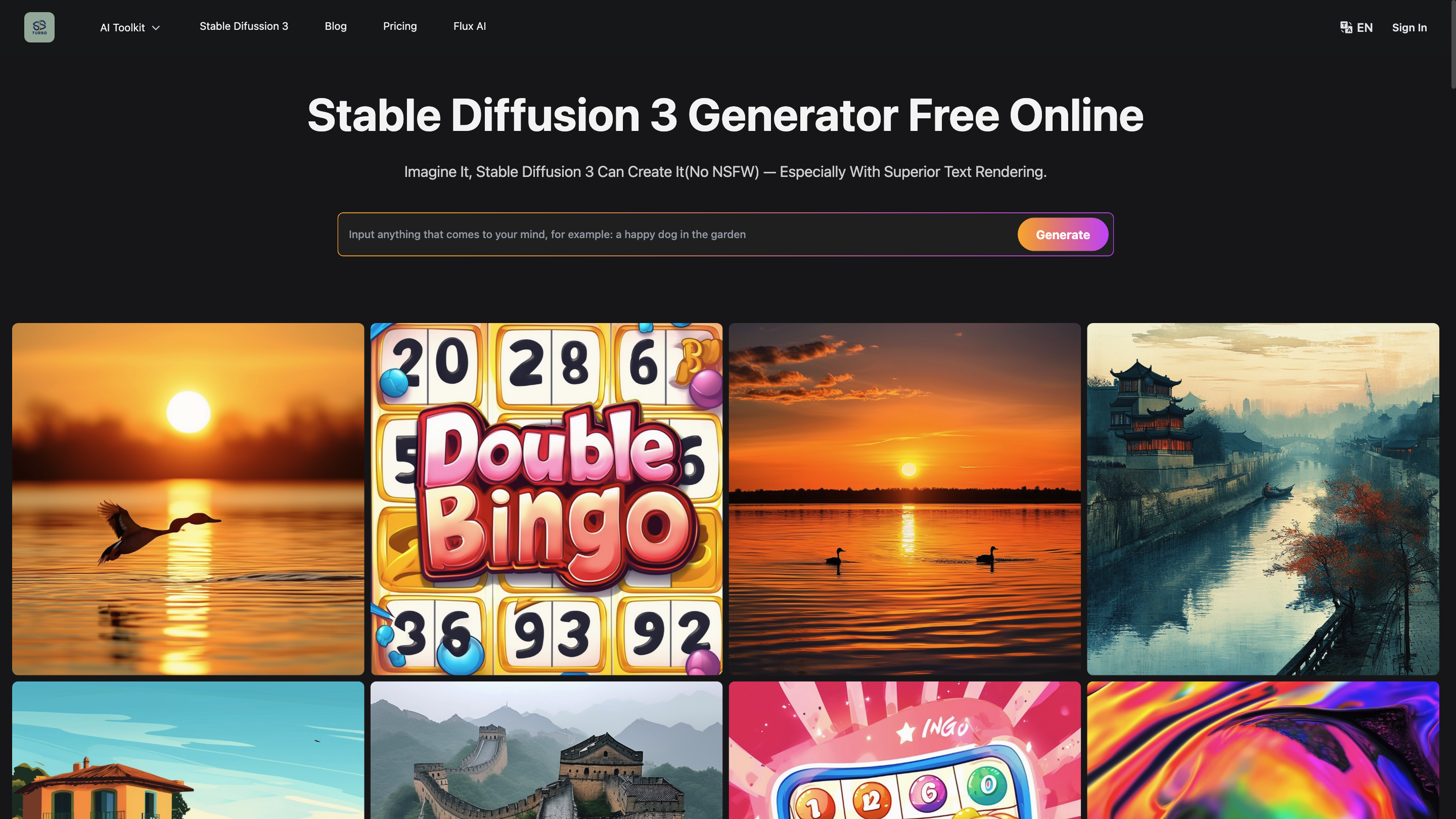 Stable Diffusion 3 Free Online