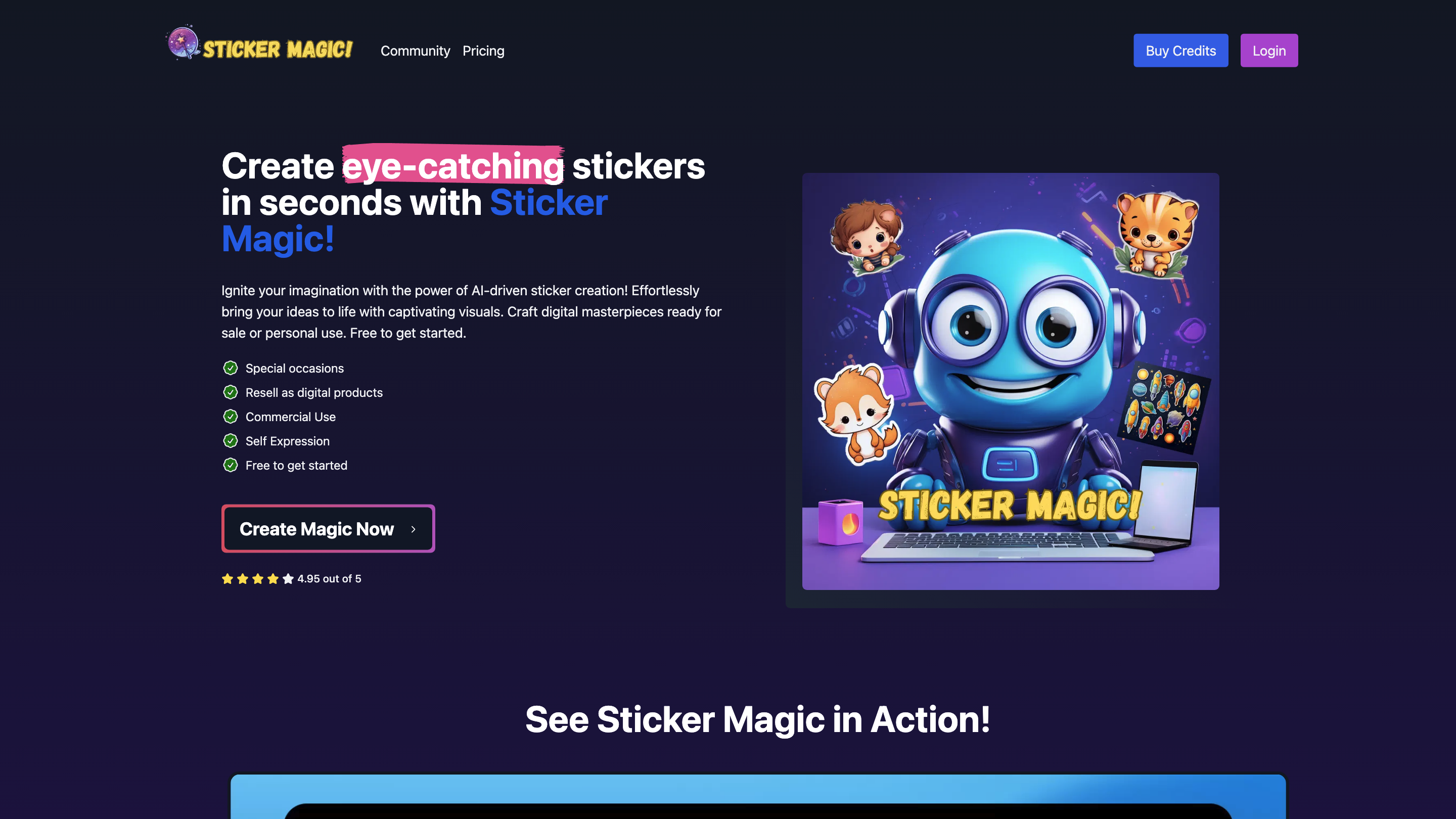 Sticker Magic