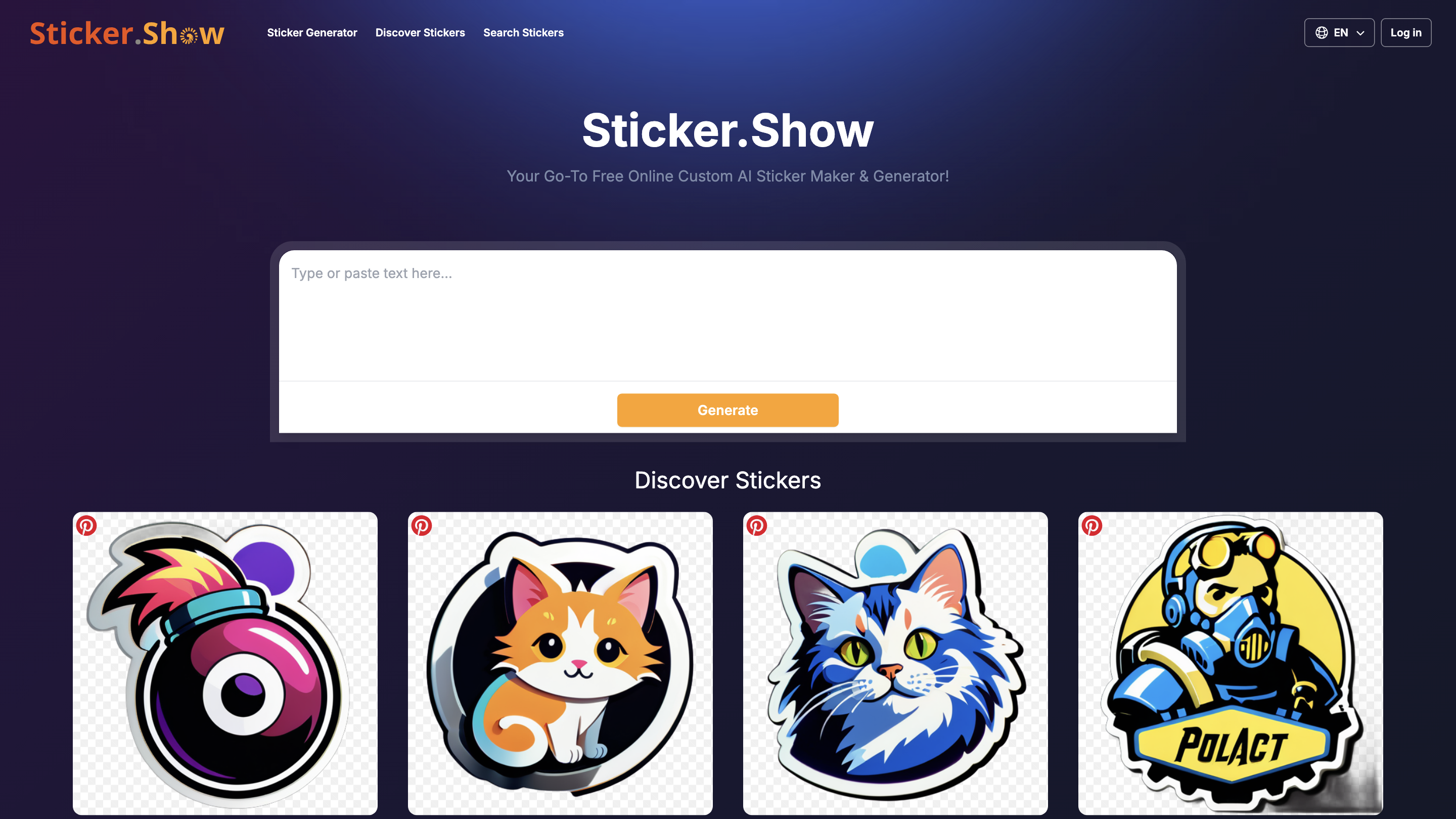 Sticker.Show