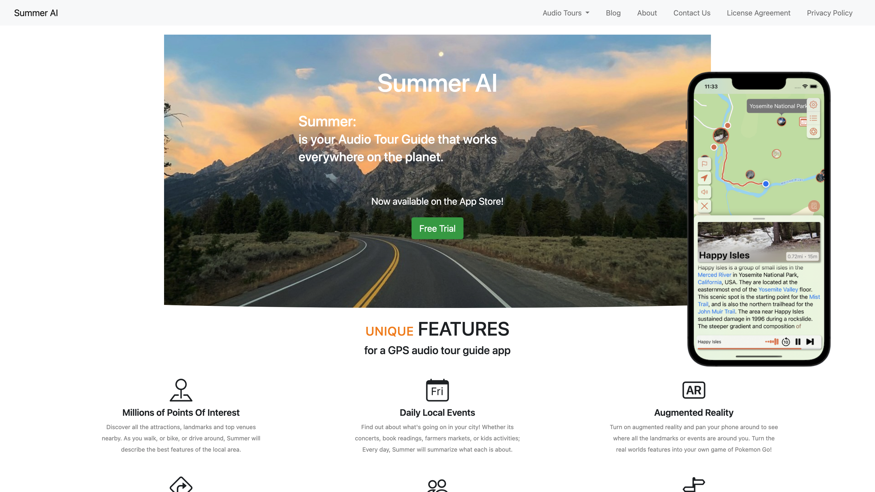 Summer AI: Your AI audio tour guide!