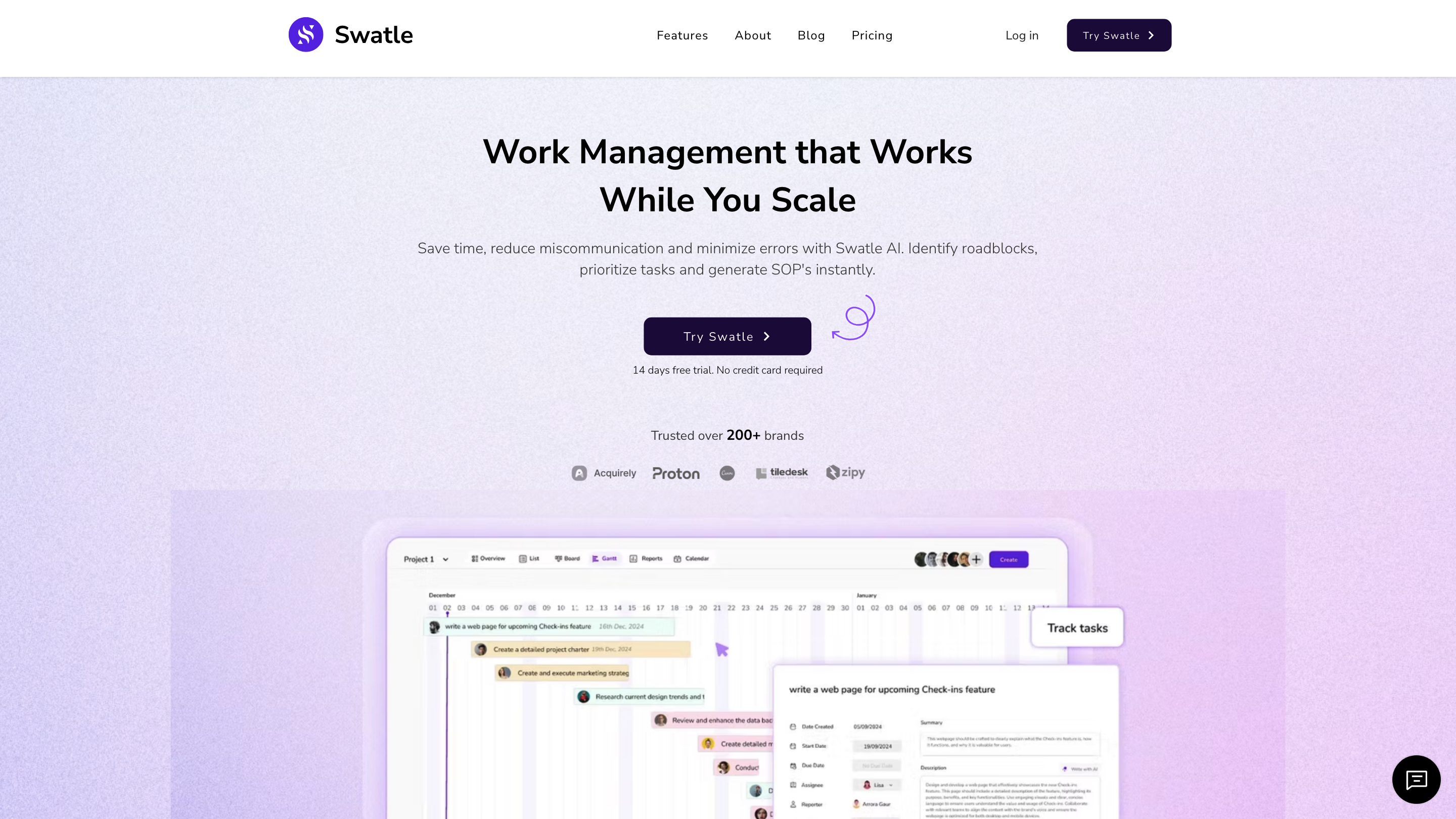 Swatle AI-powered Task Management Platform