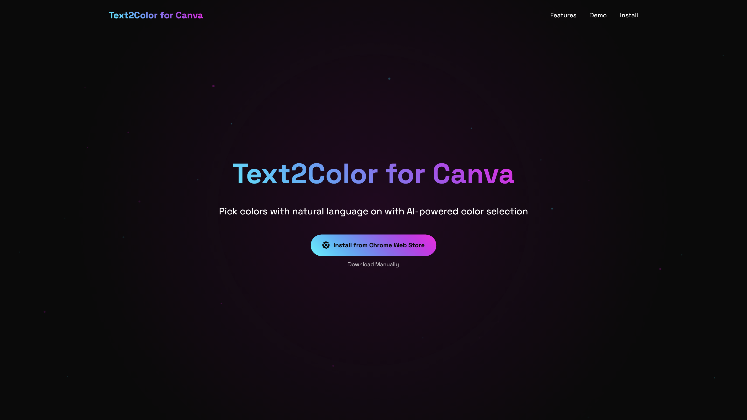 Text2Color for Canva