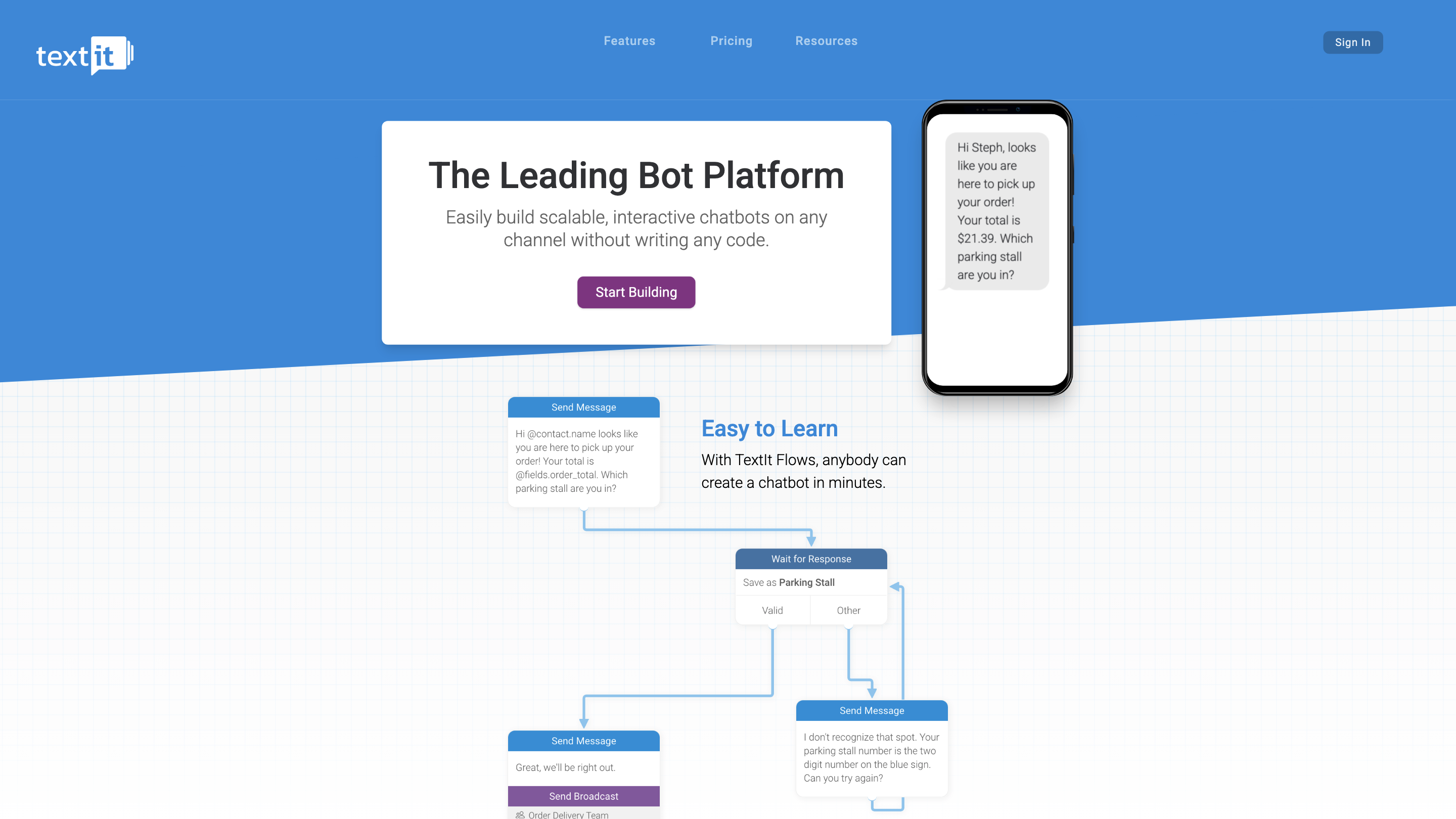 TextIt - The Leading Bot Platform