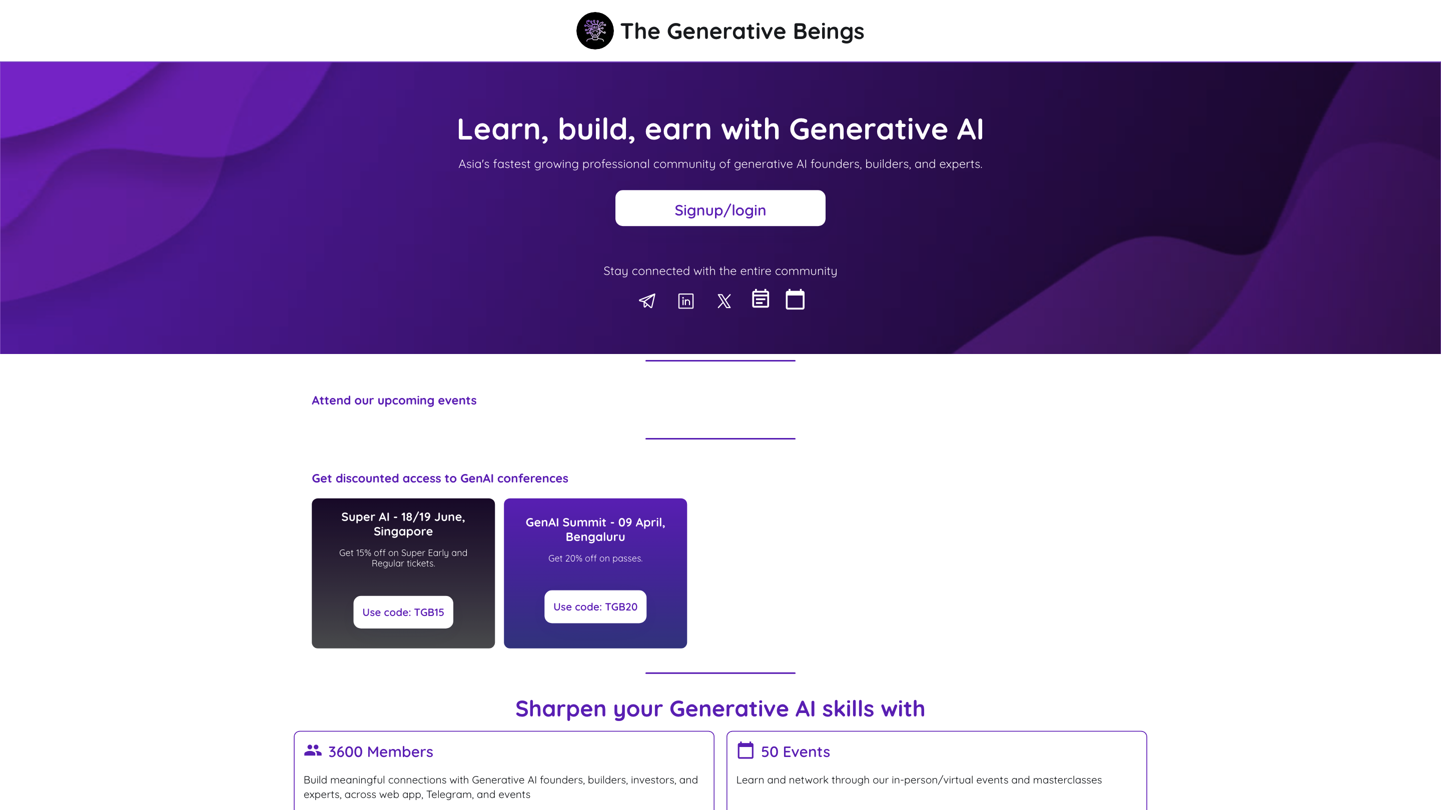 The Generative Beings