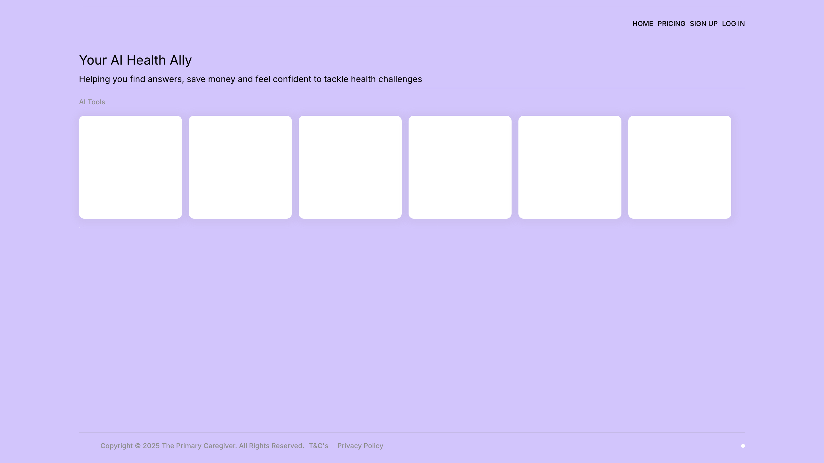 The Primary Caregiver