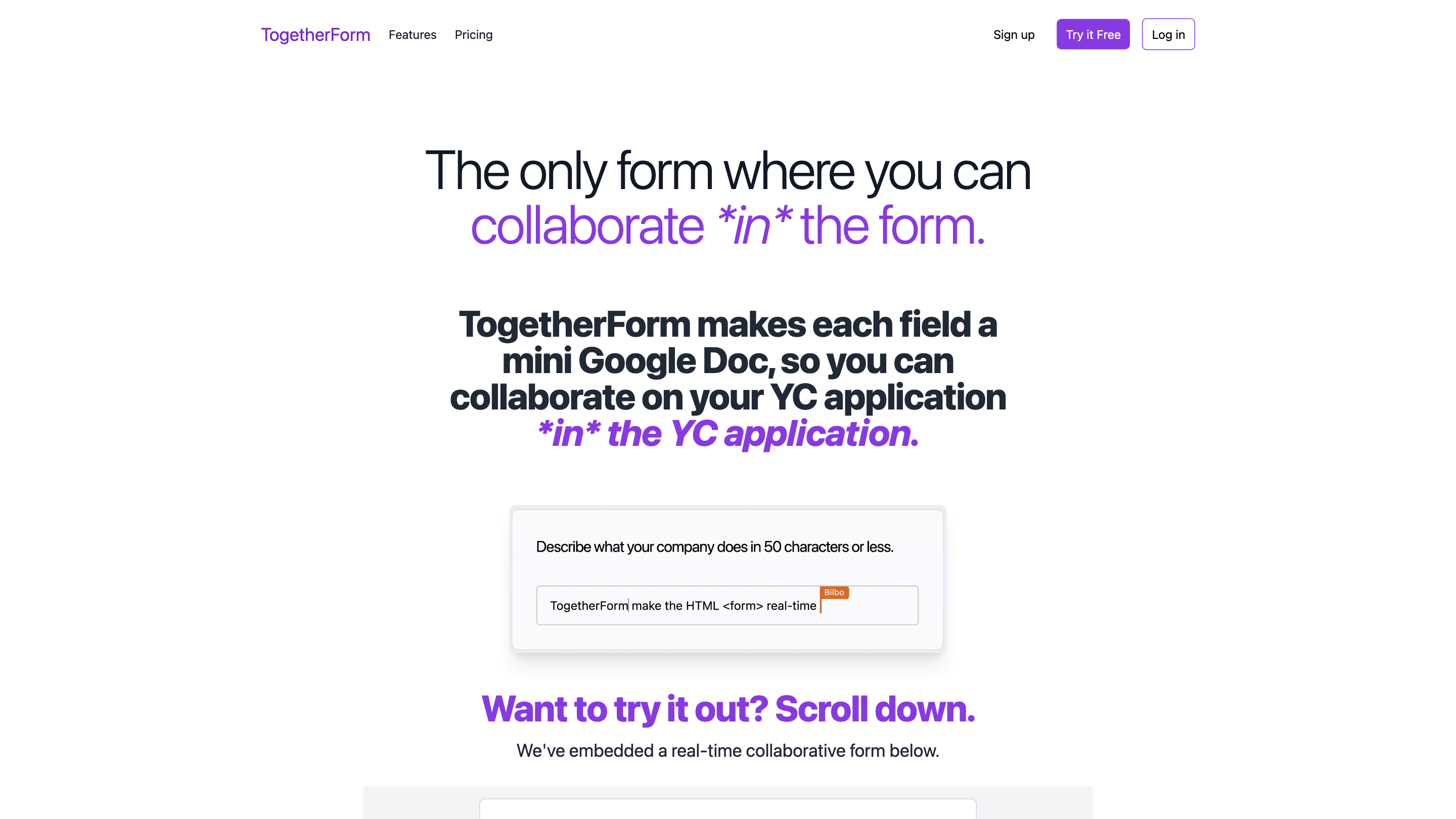 TogetherForm