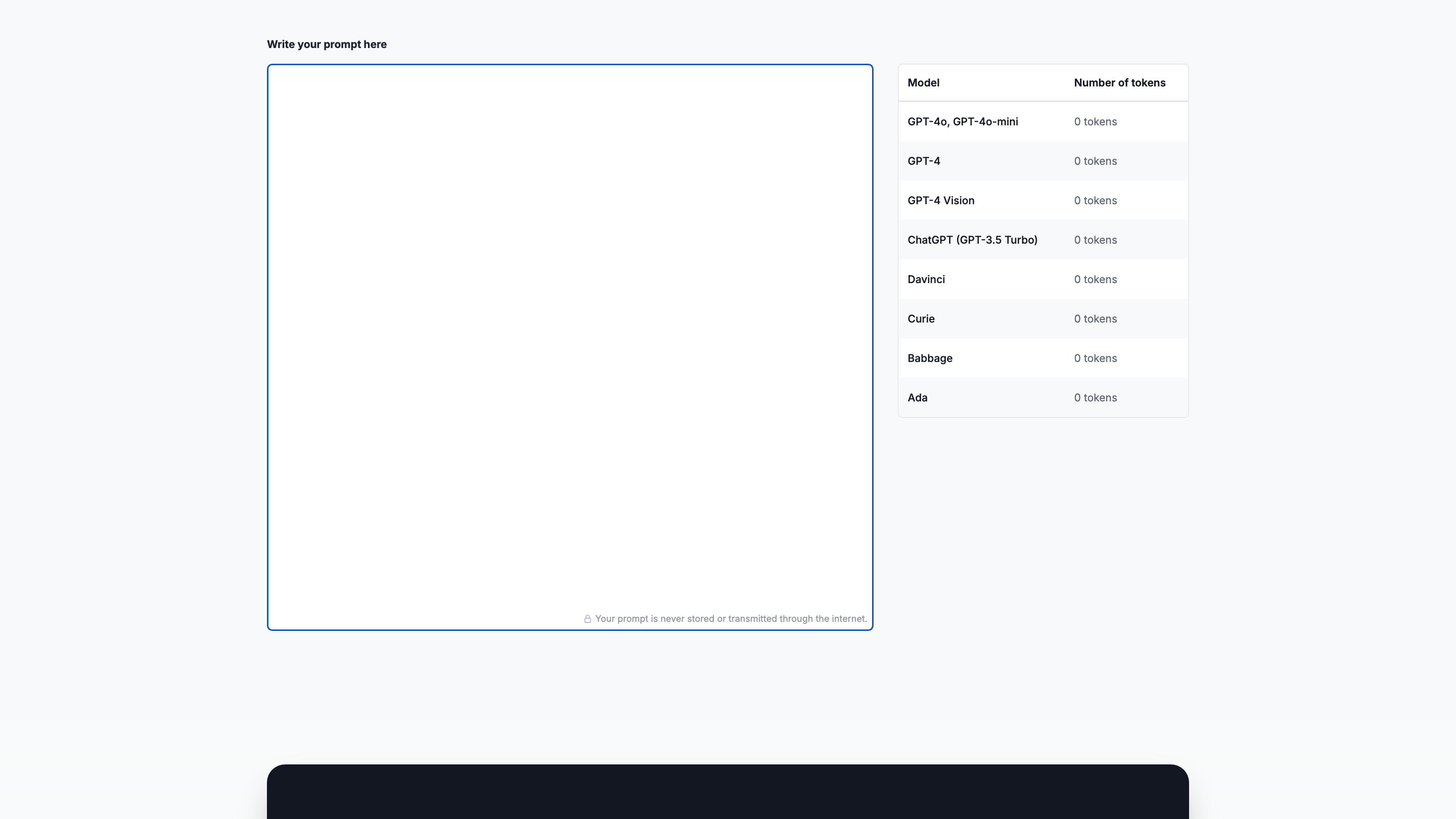 Token Counter for OpenAI Models