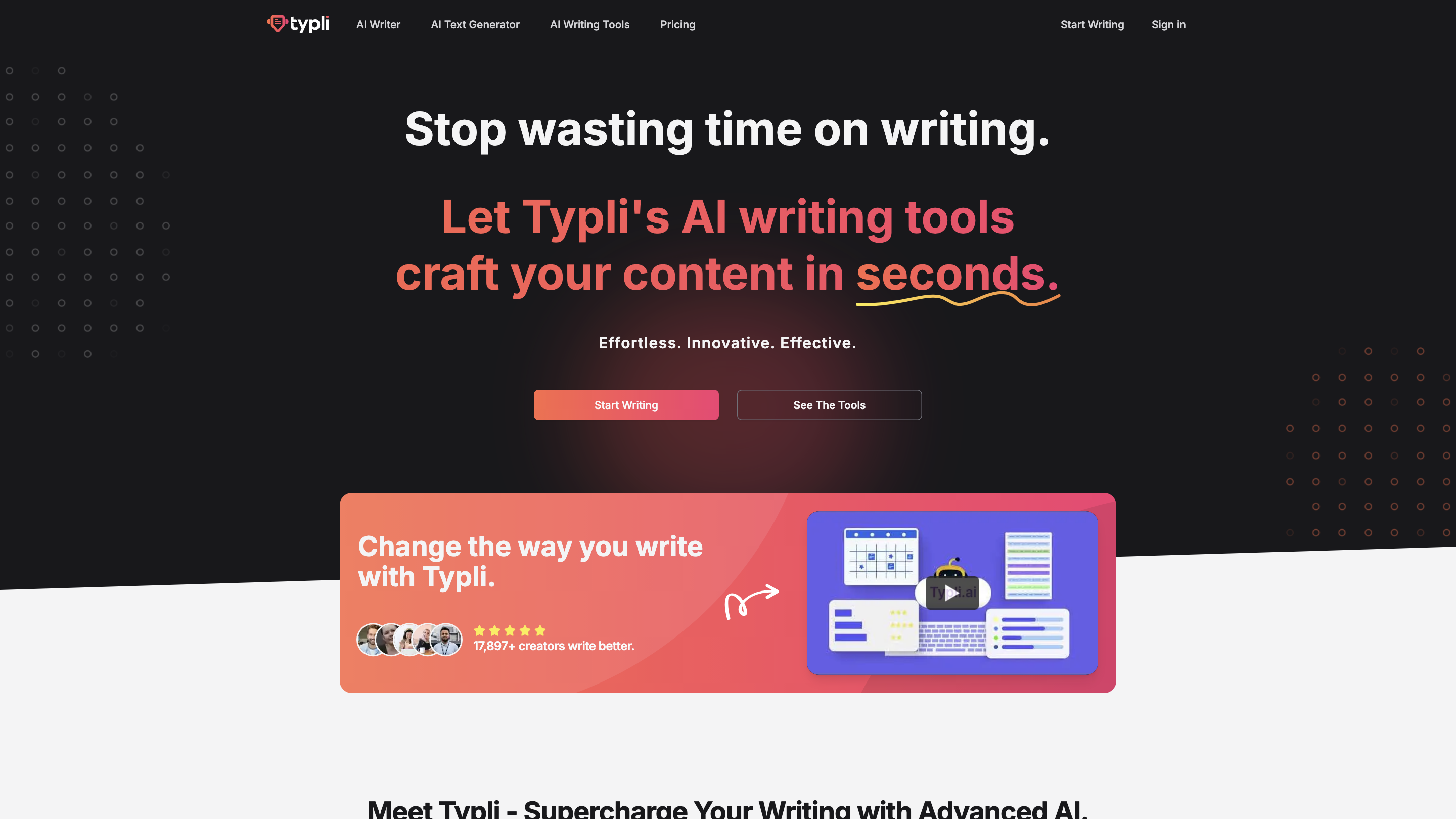 Typli.Ai - AI Writer & SEO Writing Assistant