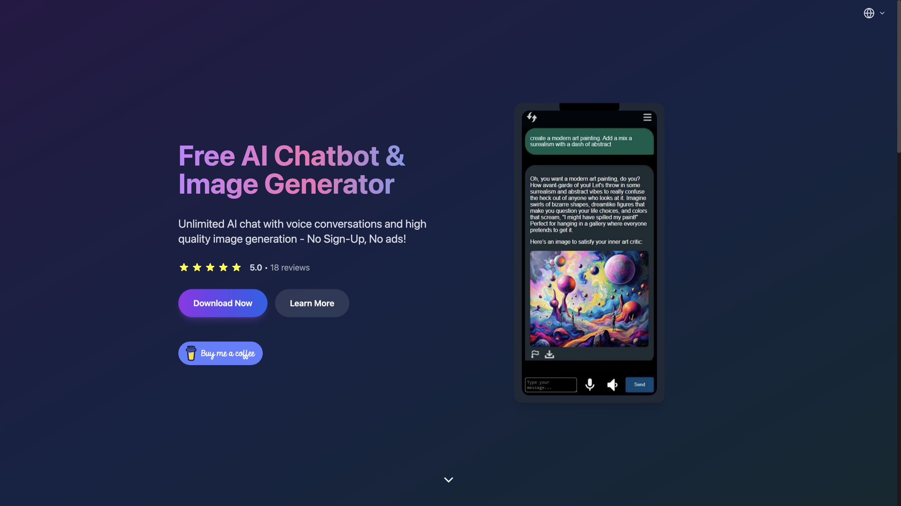 Unlimited AI Chat & Image Generation