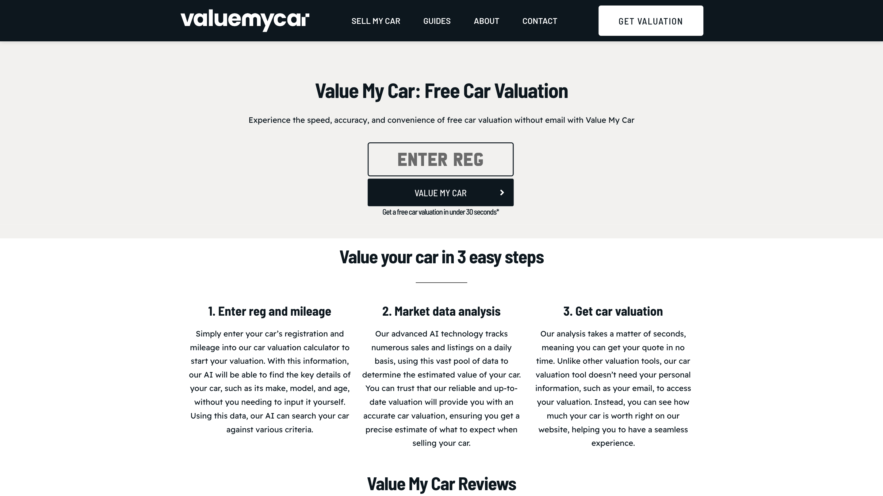 Value My Car