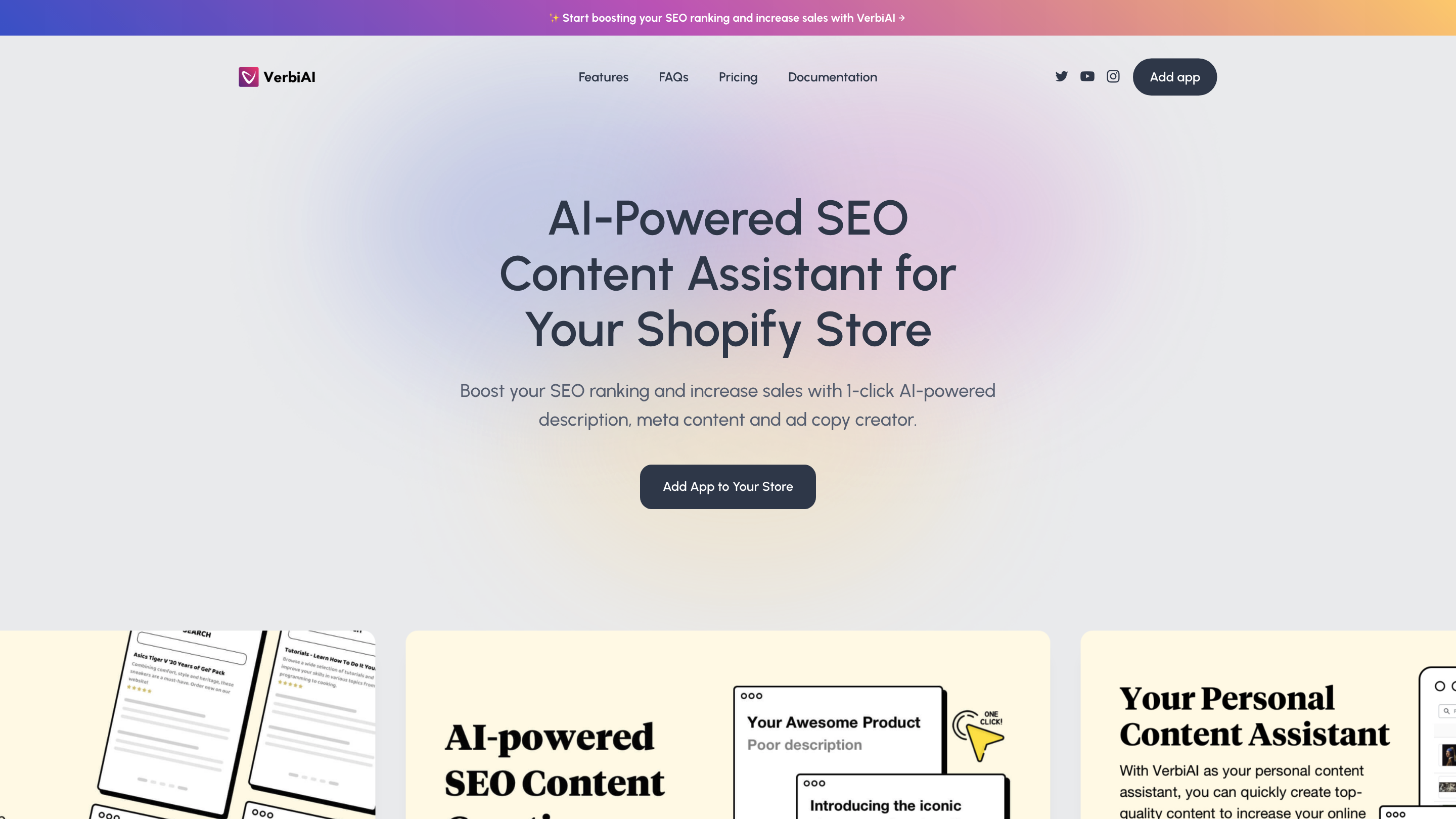 VerbiAI - AI-Powered SEO description and meta content creation