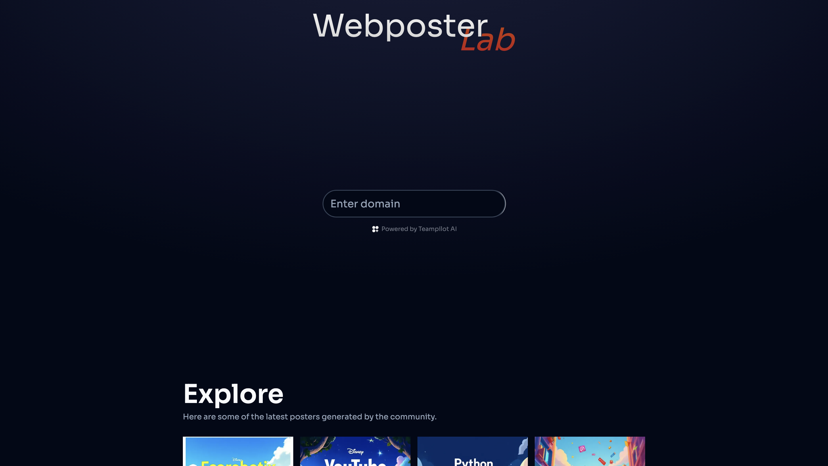 Webposter Lab