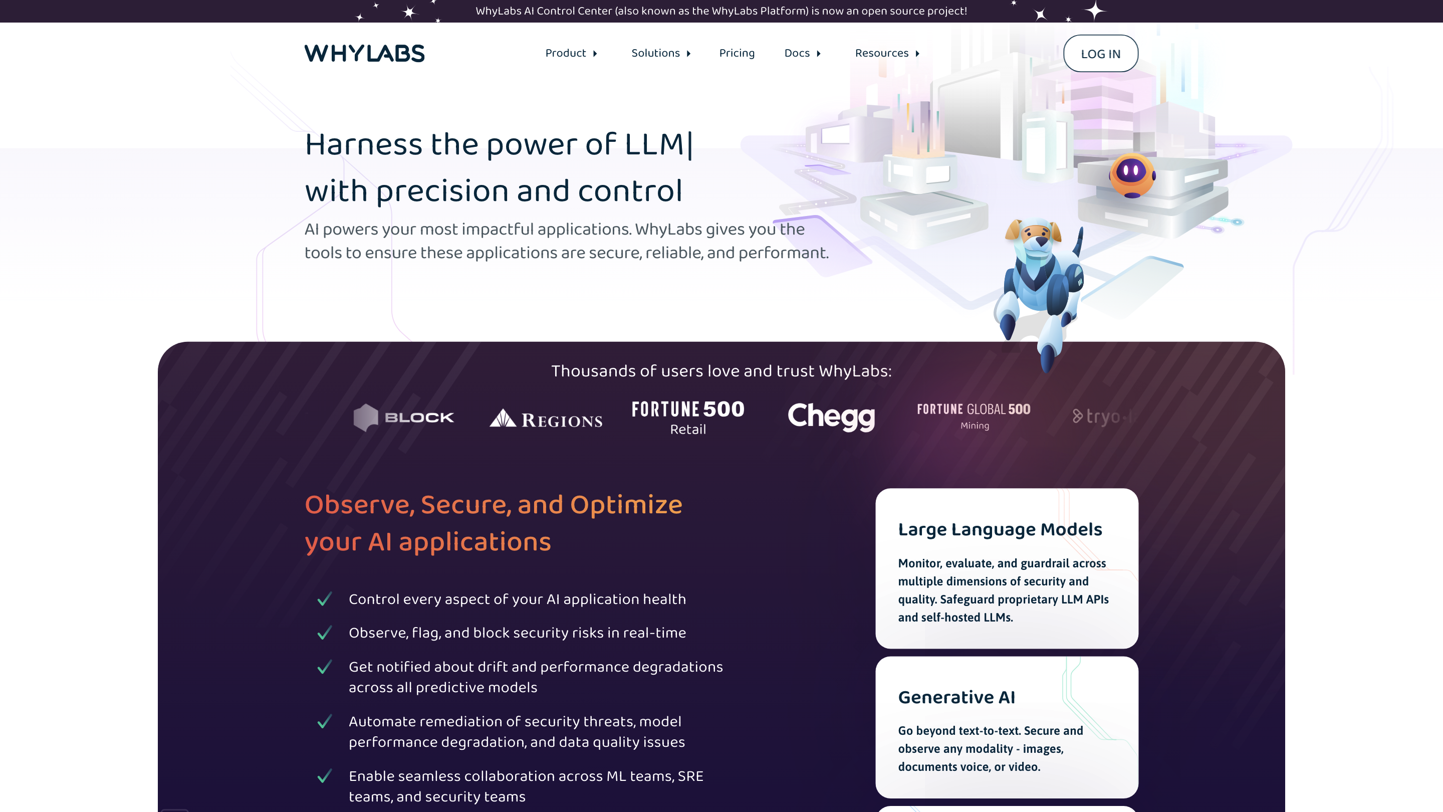 WhyLabs AI Observability Platform