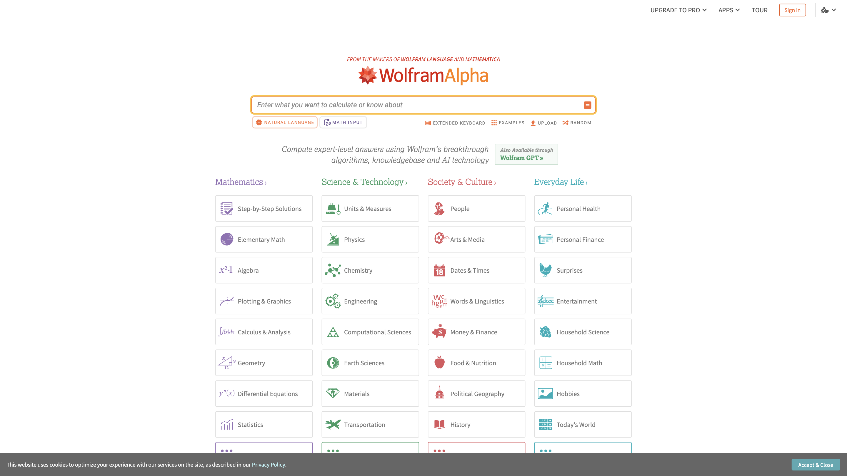Wolfram|Alpha