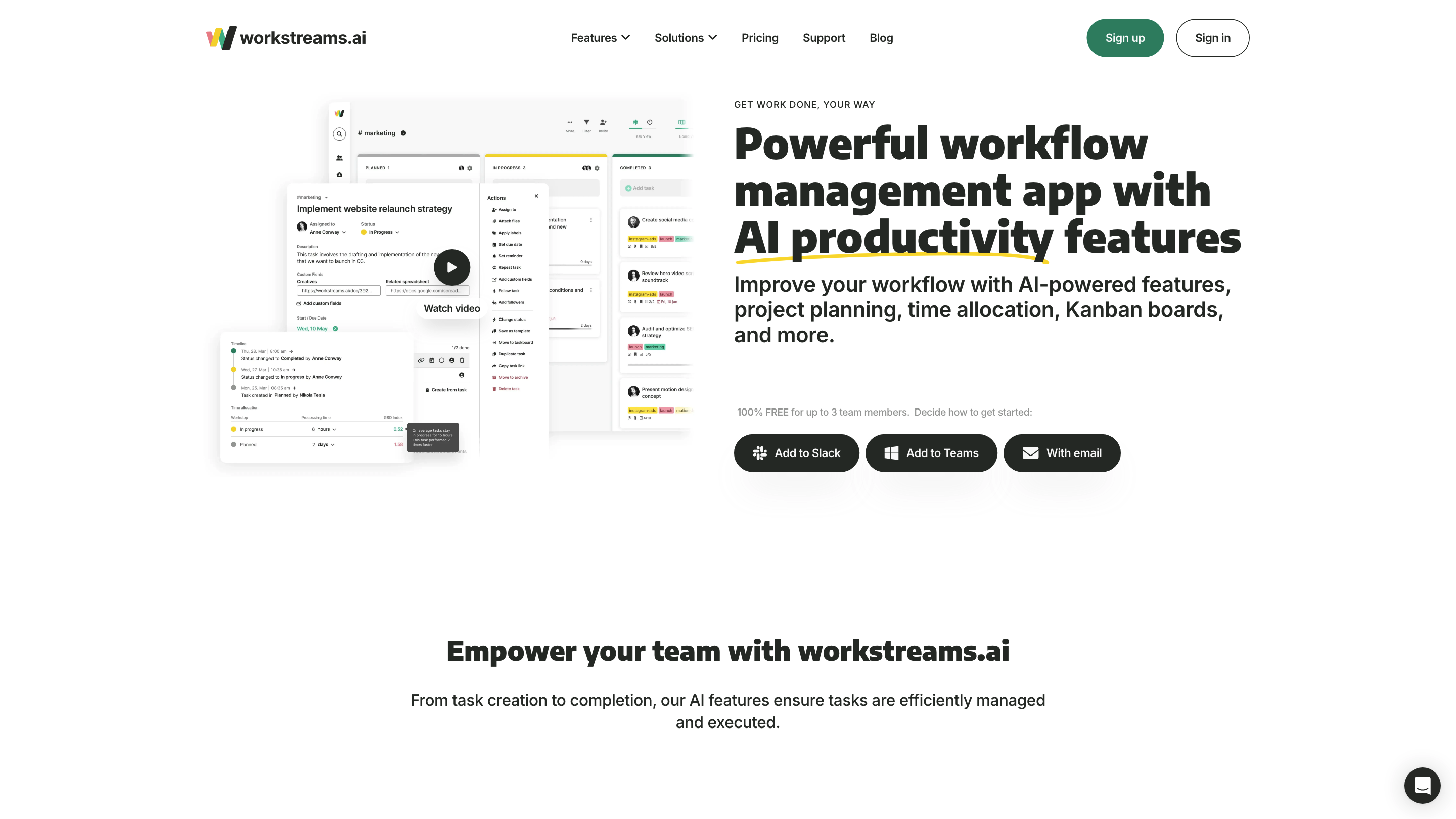 Workstreams.ai