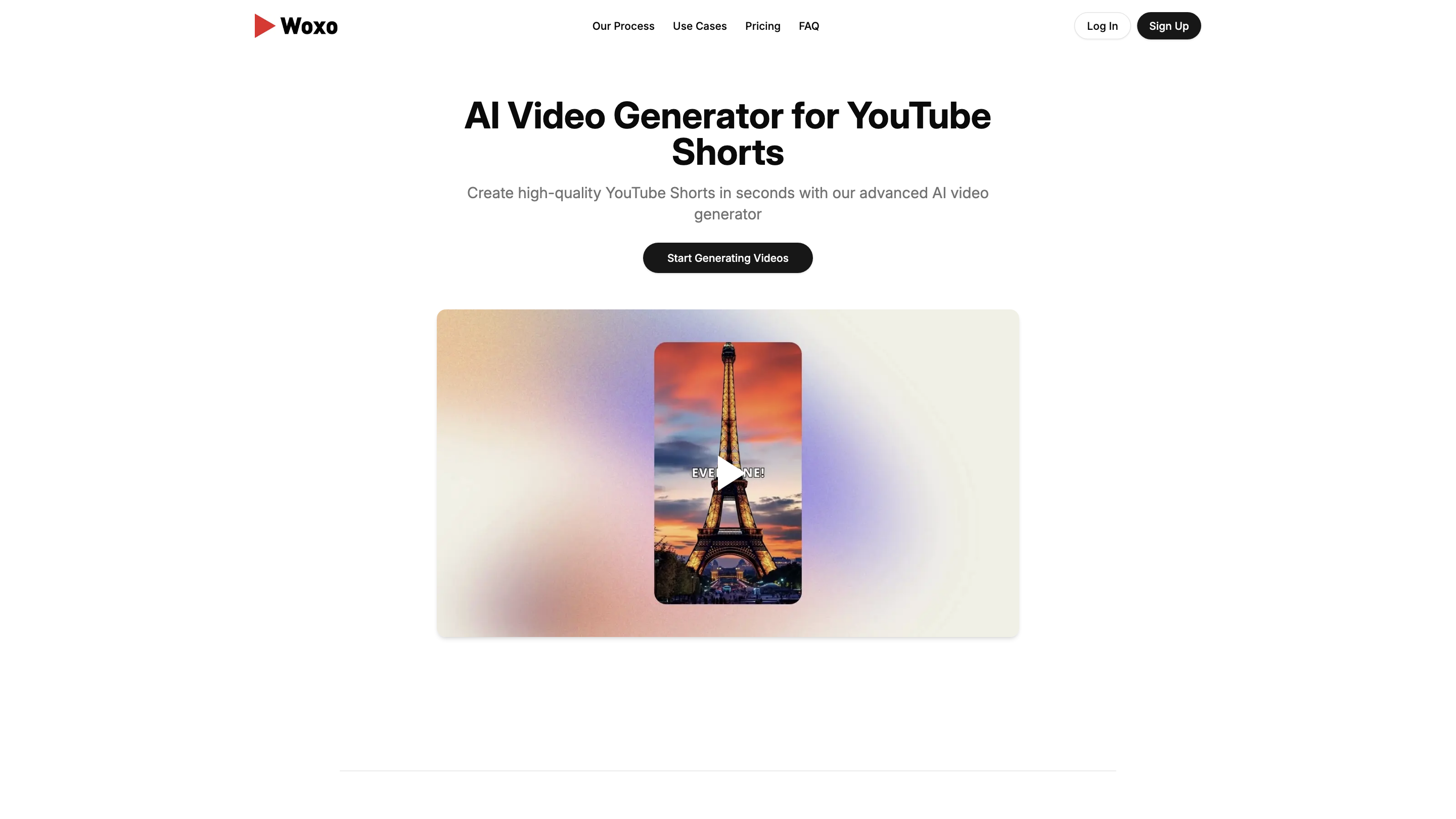WOXO: AI Video Generator for Social Content