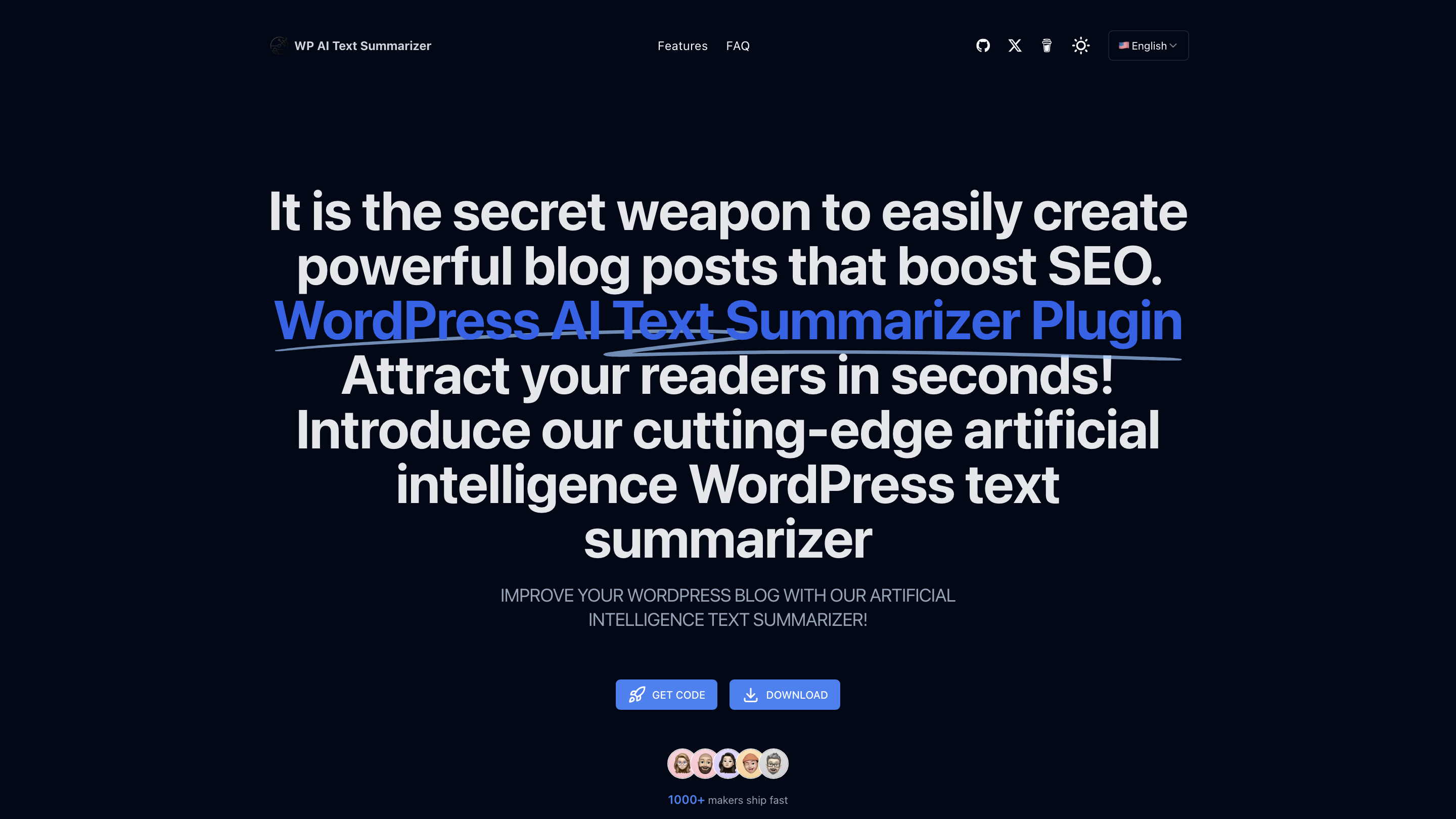 WP AI Text Summarizer