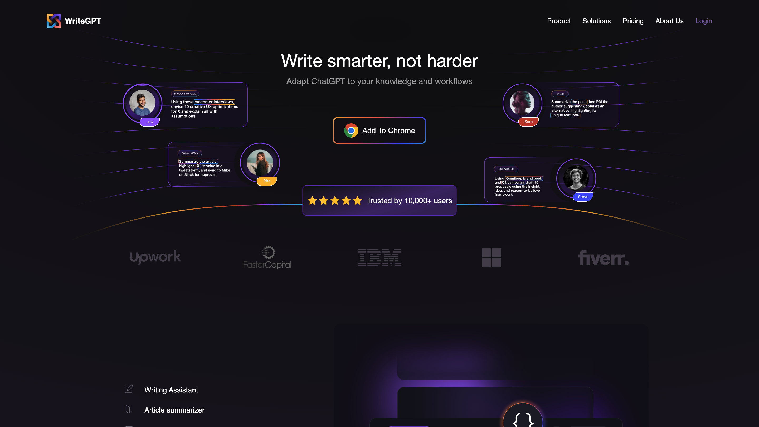 writeGPT - OpenAI's GPT prompt assistant
