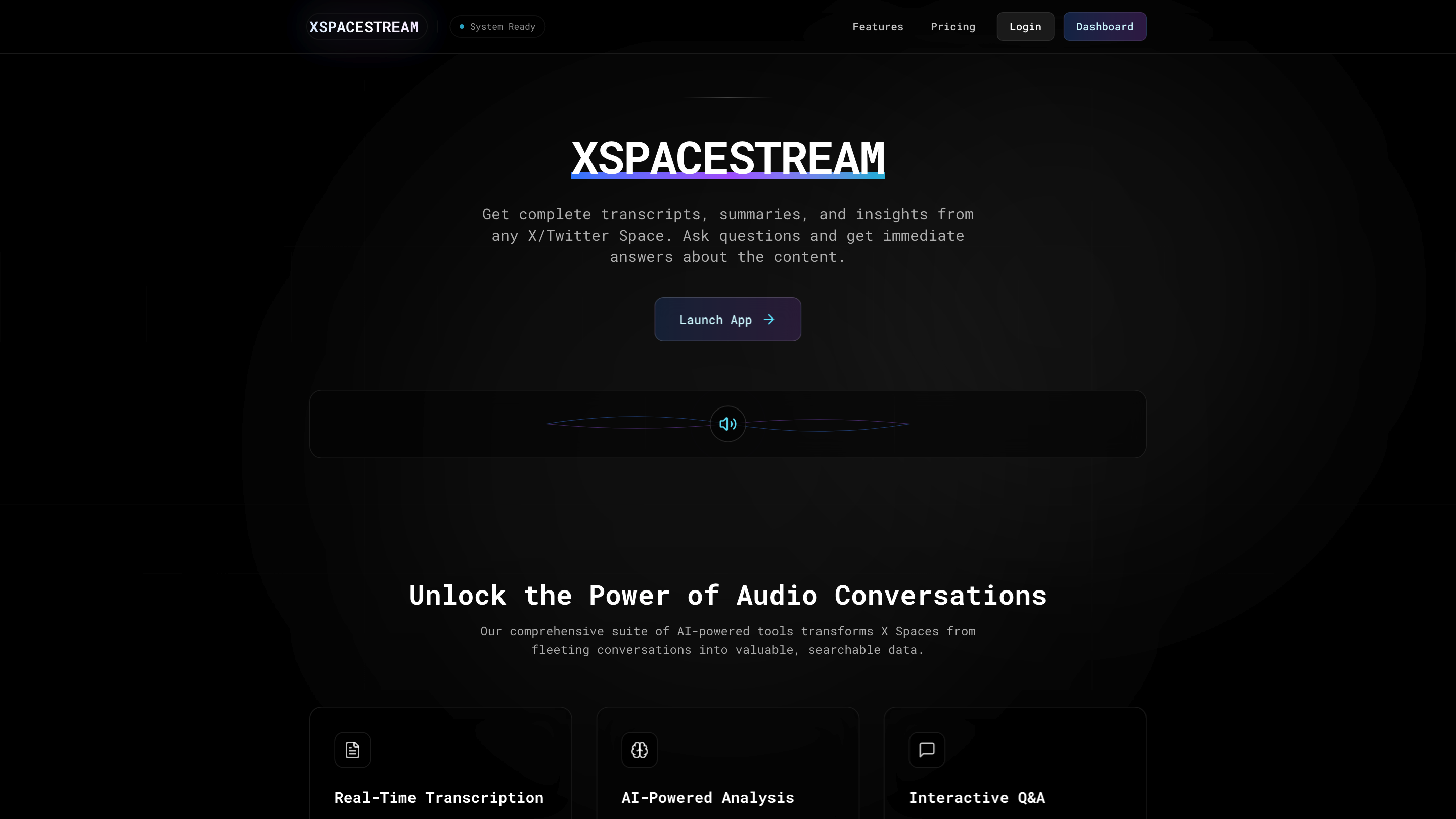 XSPACESTREAM