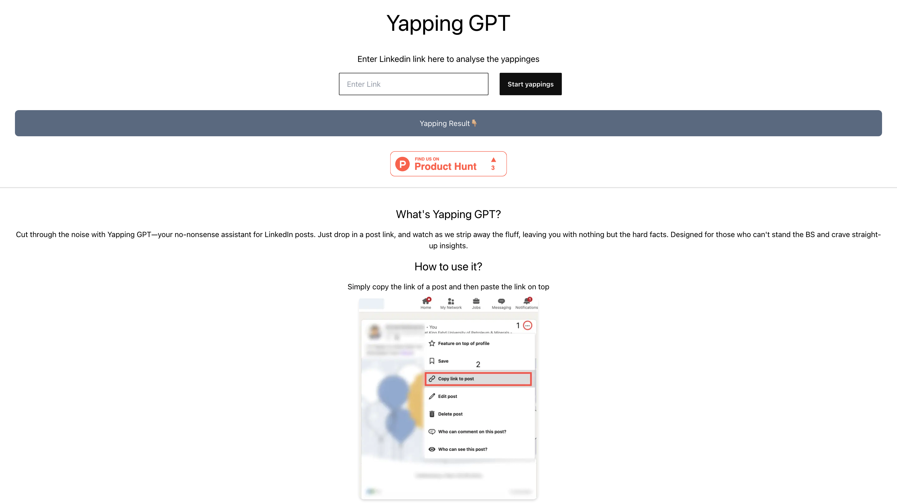 Yapping GPT